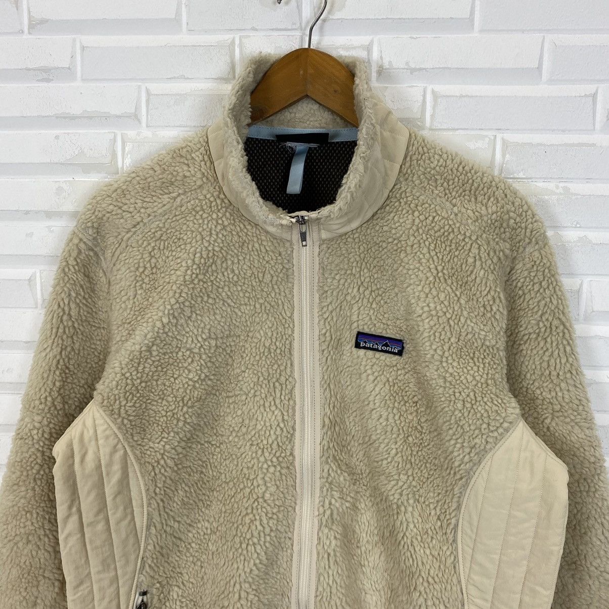 Patagonia PATAGONIA SYNCHILLA WHITE SHERPA ZIPPER JACKET Size US M / EU 48-50 / 2 - 5 Thumbnail