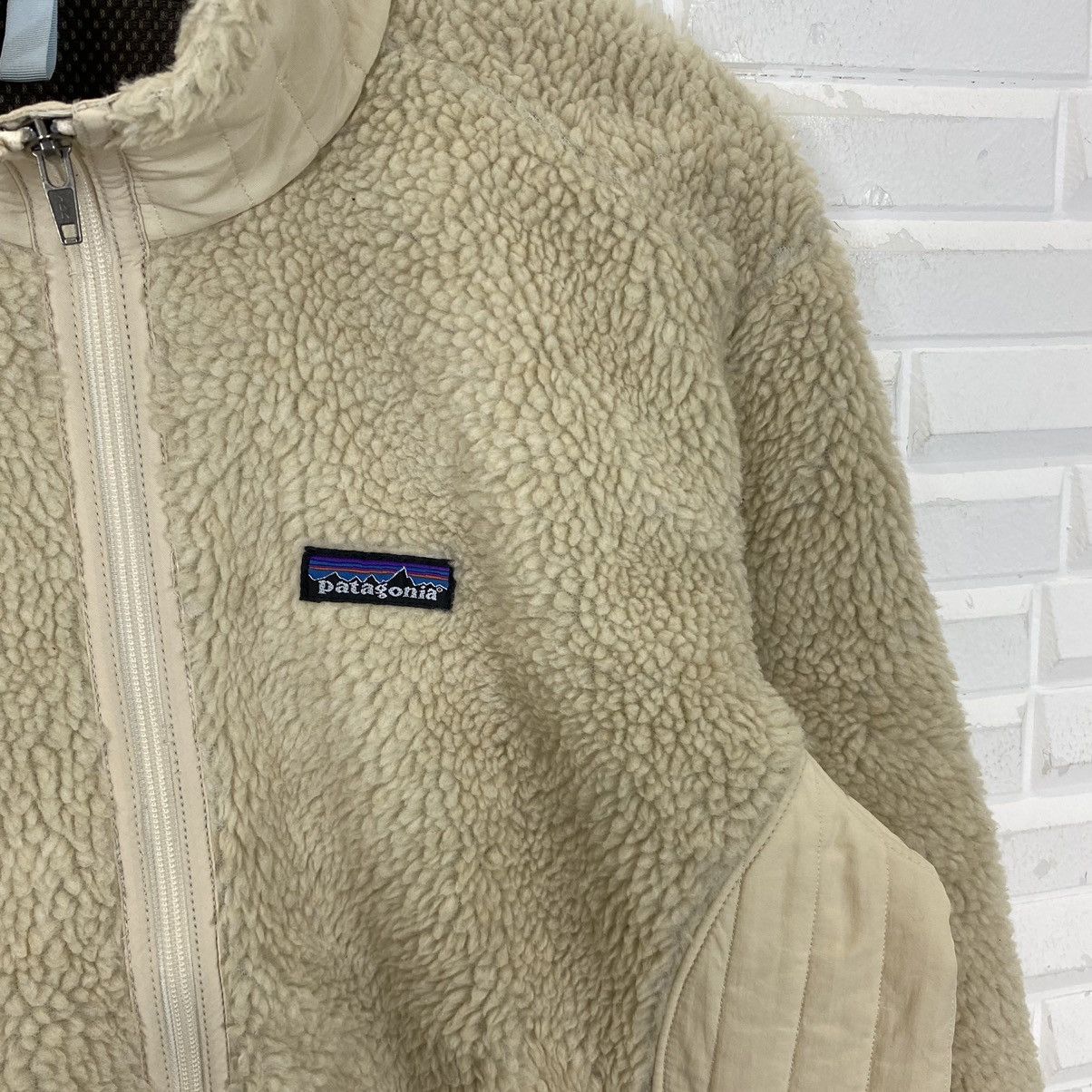 Patagonia PATAGONIA SYNCHILLA WHITE SHERPA ZIPPER JACKET Size US M / EU 48-50 / 2 - 7 Thumbnail