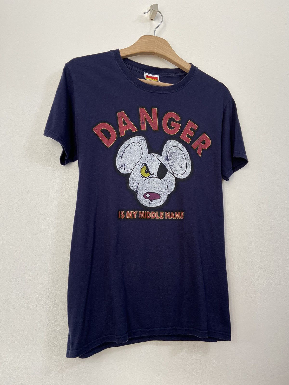 Cartoon Network Danger Mouse T-Shirt Big Printed Graphic in Front Size US M / EU 48-50 / 2 - 3 Thumbnail
