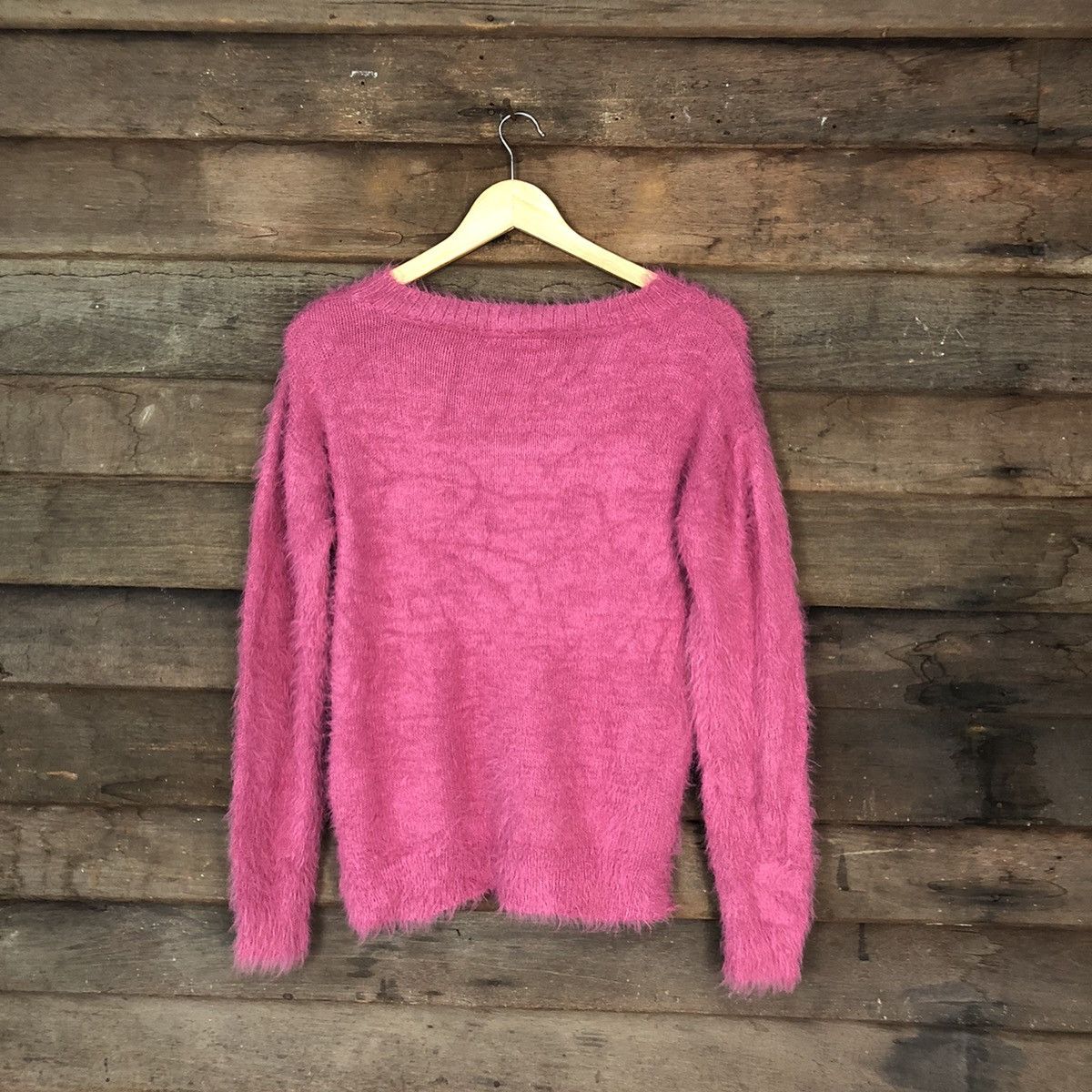 Homespun Knitwear × Japanese Brand Khalita Shag Shaggy soft Fur Mohair Knitwear #7032 Size US M / EU 48-50 / 2 - 9 Thumbnail