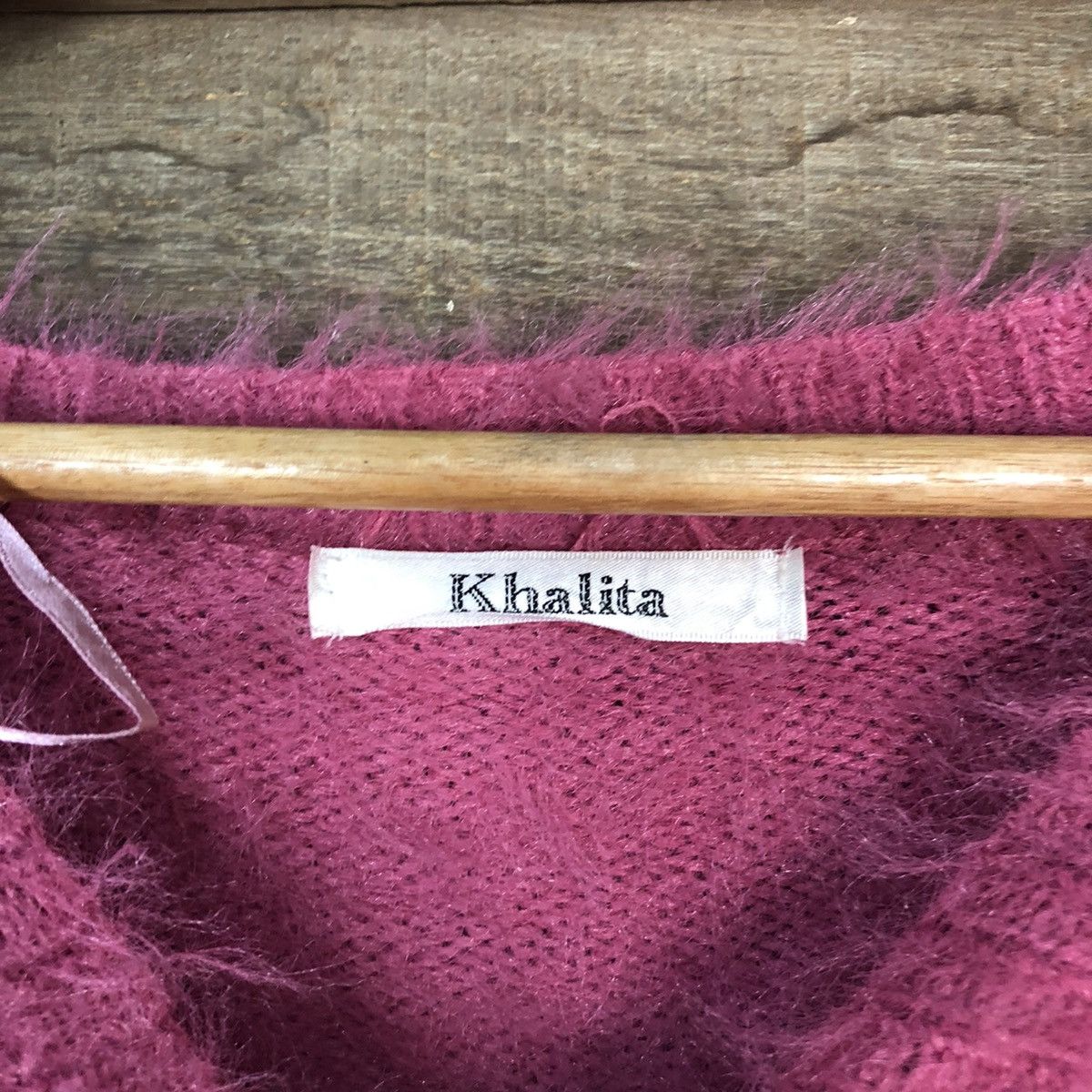 Homespun Knitwear × Japanese Brand Khalita Shag Shaggy soft Fur Mohair Knitwear #7032 Size US M / EU 48-50 / 2 - 7 Thumbnail