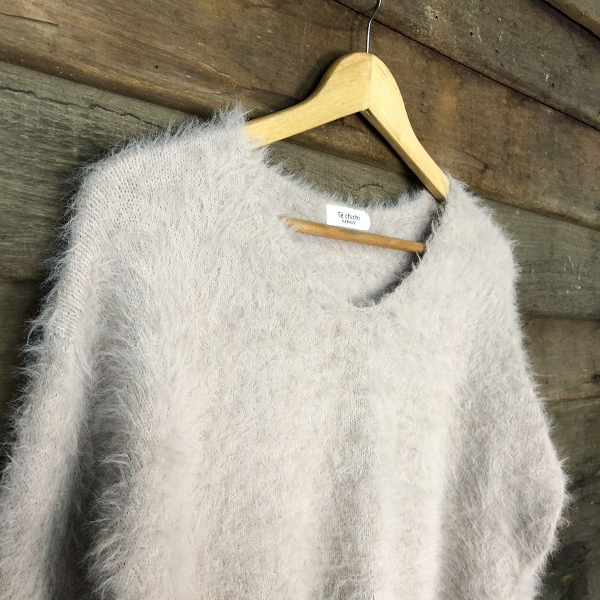 Homespun Knitwear Te Chichi D.pink Shag Shaggy soft Fur Mohair Knitwear #6971 Size M / US 6-8 / IT 42-44 - 6 Thumbnail