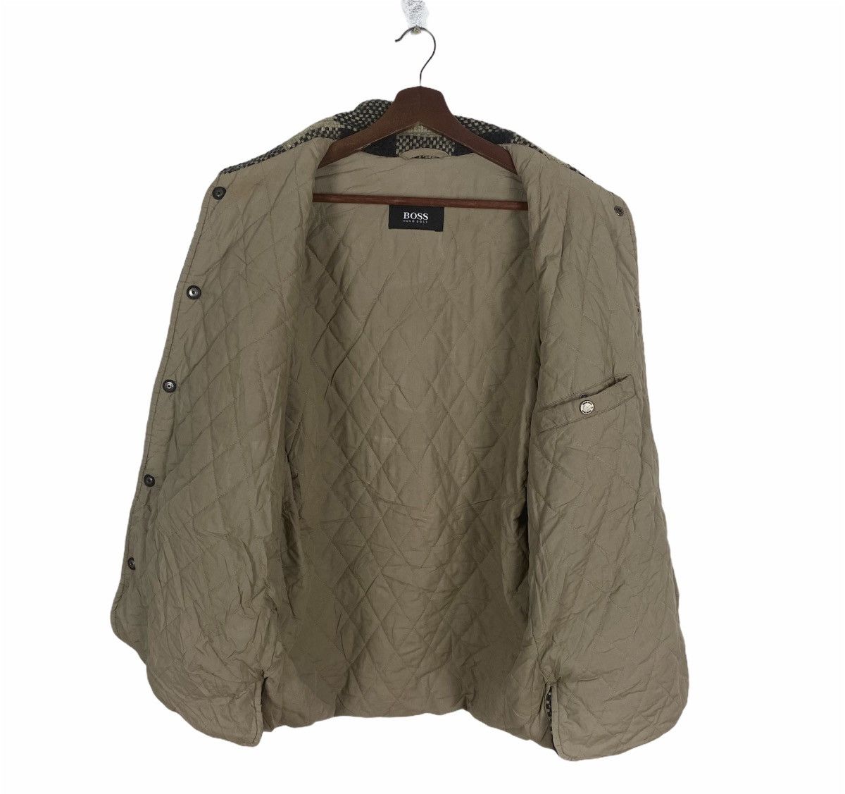 Hugo Boss ✨HUGO BOSS knit design snap button jacket Size US L / EU 52-54 / 3 - 11 Thumbnail