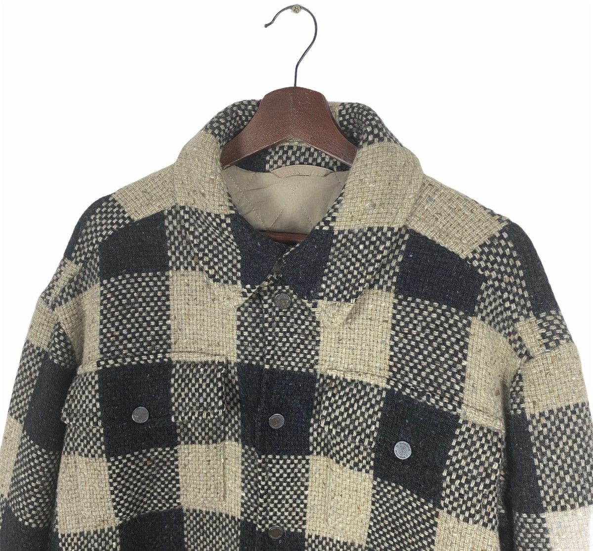 Hugo Boss ✨HUGO BOSS knit design snap button jacket Size US L / EU 52-54 / 3 - 7 Thumbnail