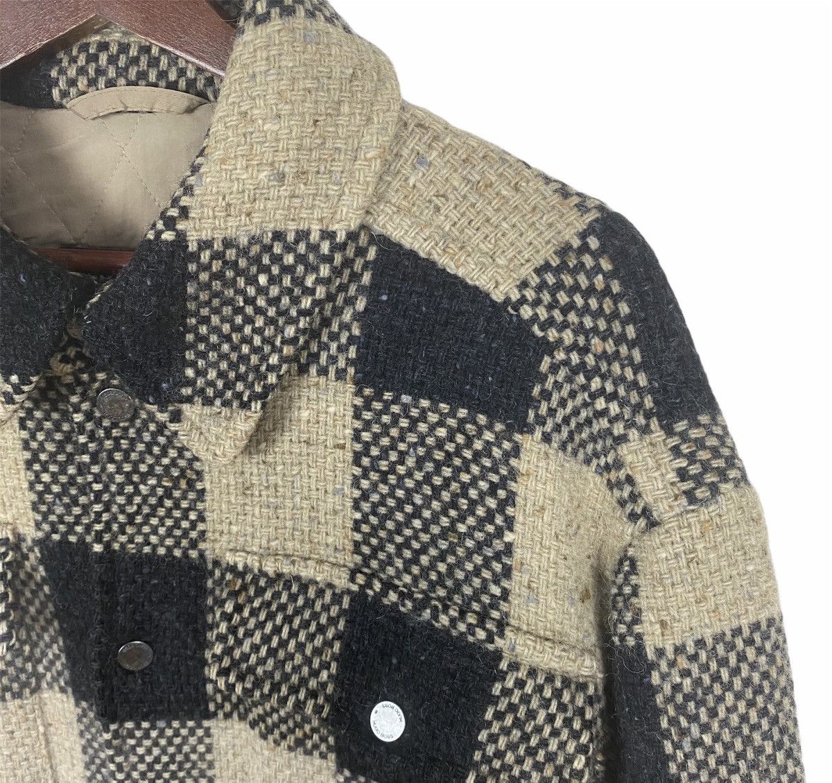 Hugo Boss ✨HUGO BOSS knit design snap button jacket Size US L / EU 52-54 / 3 - 6 Thumbnail