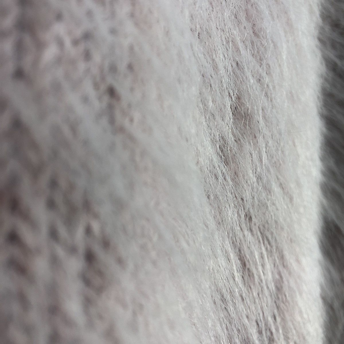 Homespun Knitwear × Japanese Brand DLL INGNI Purple Mohair shag shaggy fur Knitwear #c234 Size M / US 6-8 / IT 42-44 - 8 Thumbnail