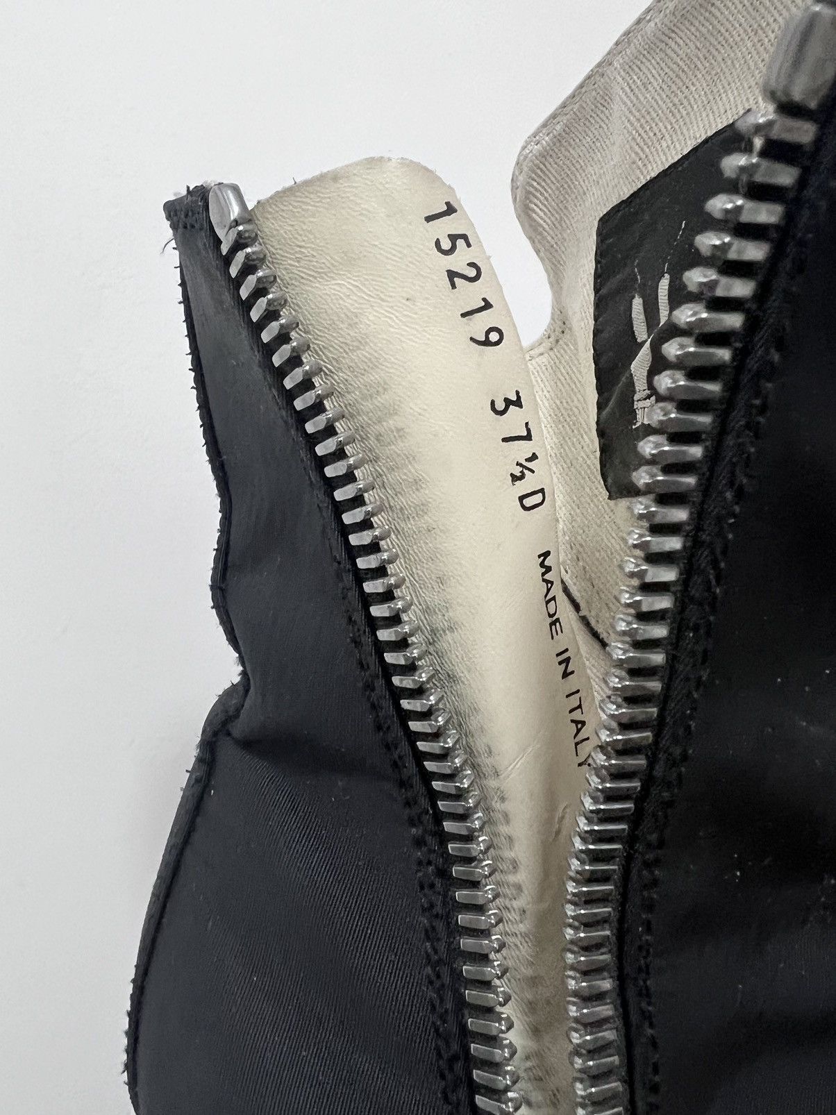 Rick Owens Drkshdw Rick owens drkshdw ss19 ramones high top sneakers Size US 7.5 / IT 37.5 - 9 Thumbnail