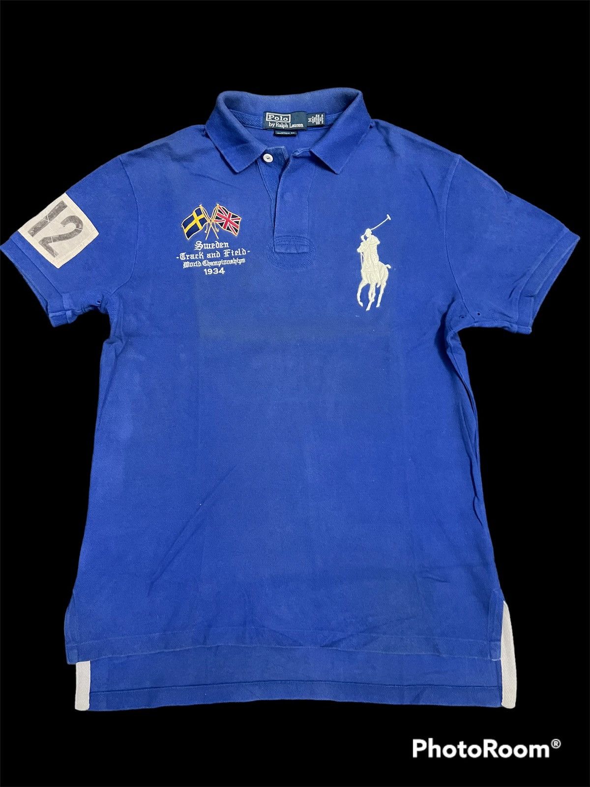 【美品】POLO Ralph Laurenビッグポニー SWEDEN M Polo Ralph Lauren Polo Ralph Lauren 012 Sweden Big Pony | Grailed