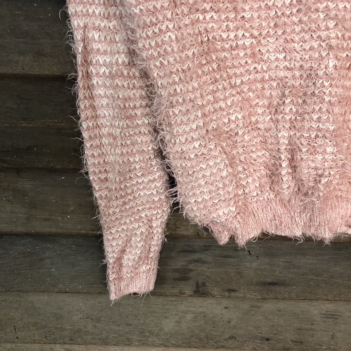 GU Pink Shag Shaggy Fur Mohair Knitwear #6959 GU Pink Shag Shaggy Fur Mohair Knitwear #6959