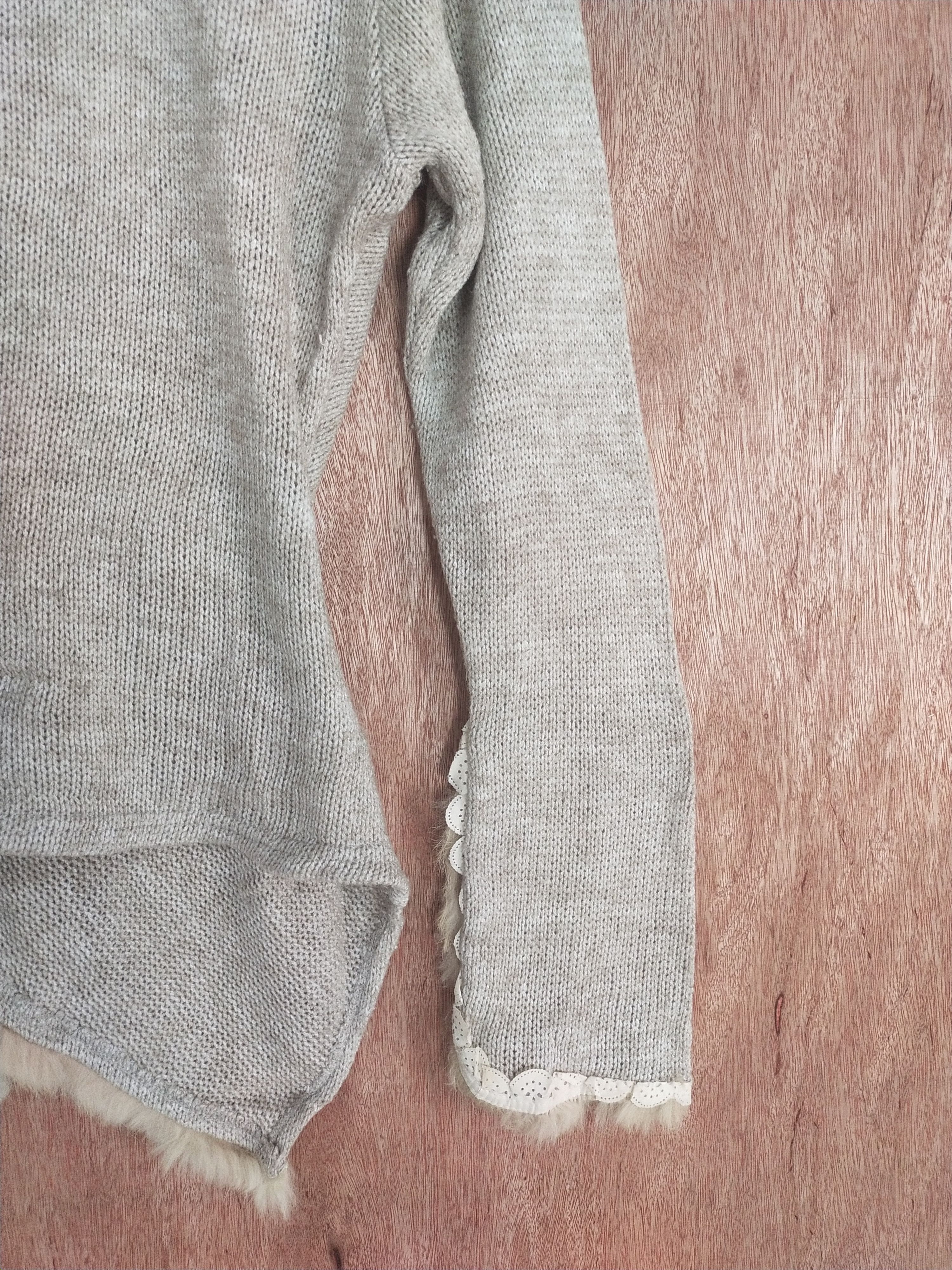 Homespun Knitwear × Japanese Brand Every Time gray cardigan mohair fur knitwear #S006 Size S / US 4 / IT 40 - 9 Thumbnail