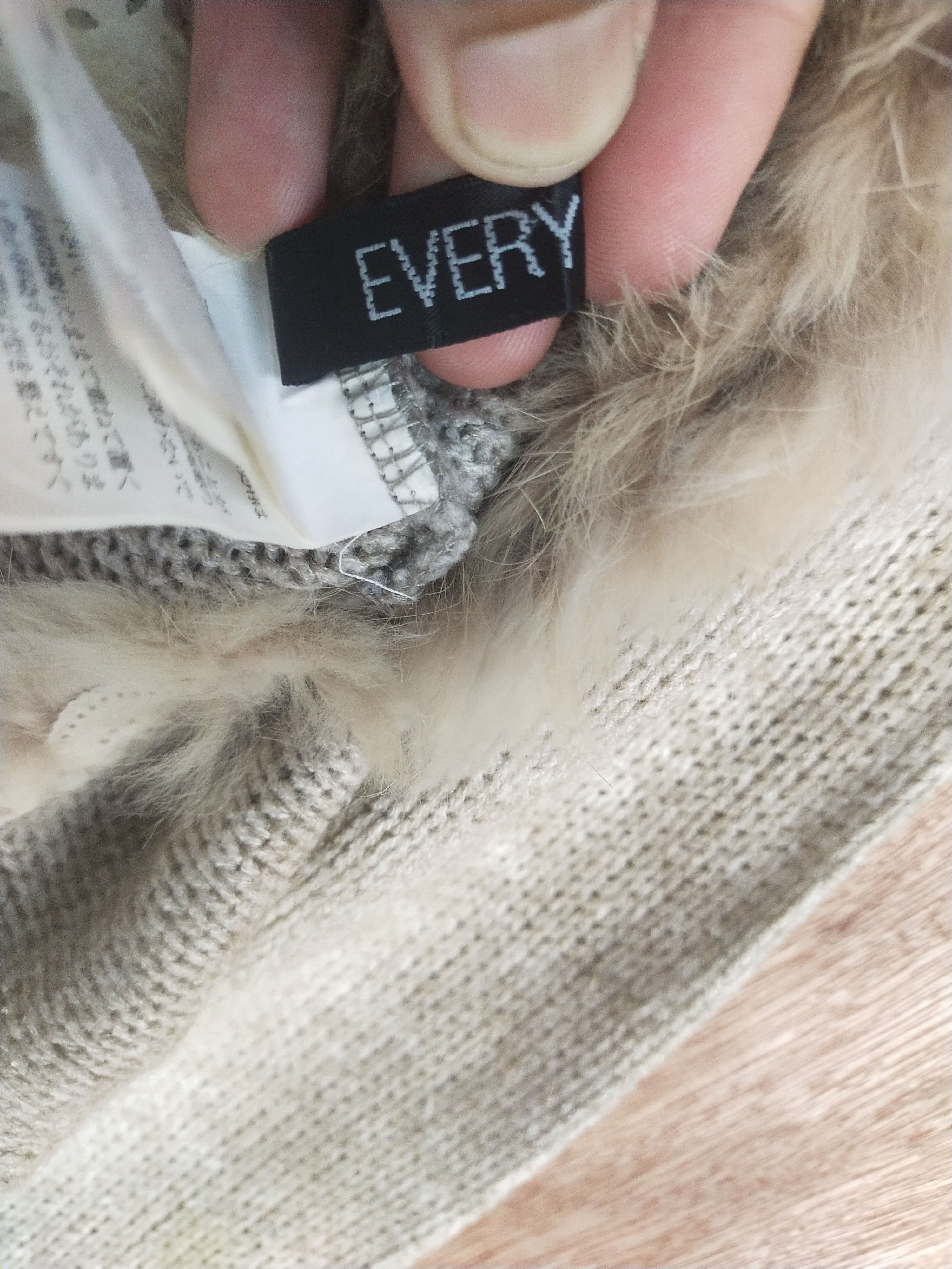 Homespun Knitwear × Japanese Brand Every Time gray cardigan mohair fur knitwear #S006 Size S / US 4 / IT 40 - 13 Thumbnail