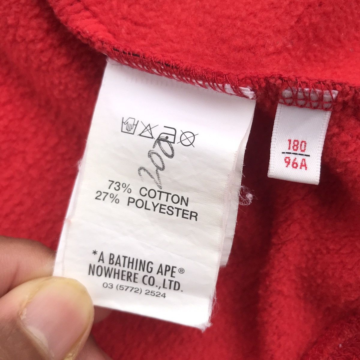 Aape Aape by Bathing Ape 2013 Red Camouflage CNY Hoodie Zipper Size US M / EU 48-50 / 2 - 16 Thumbnail