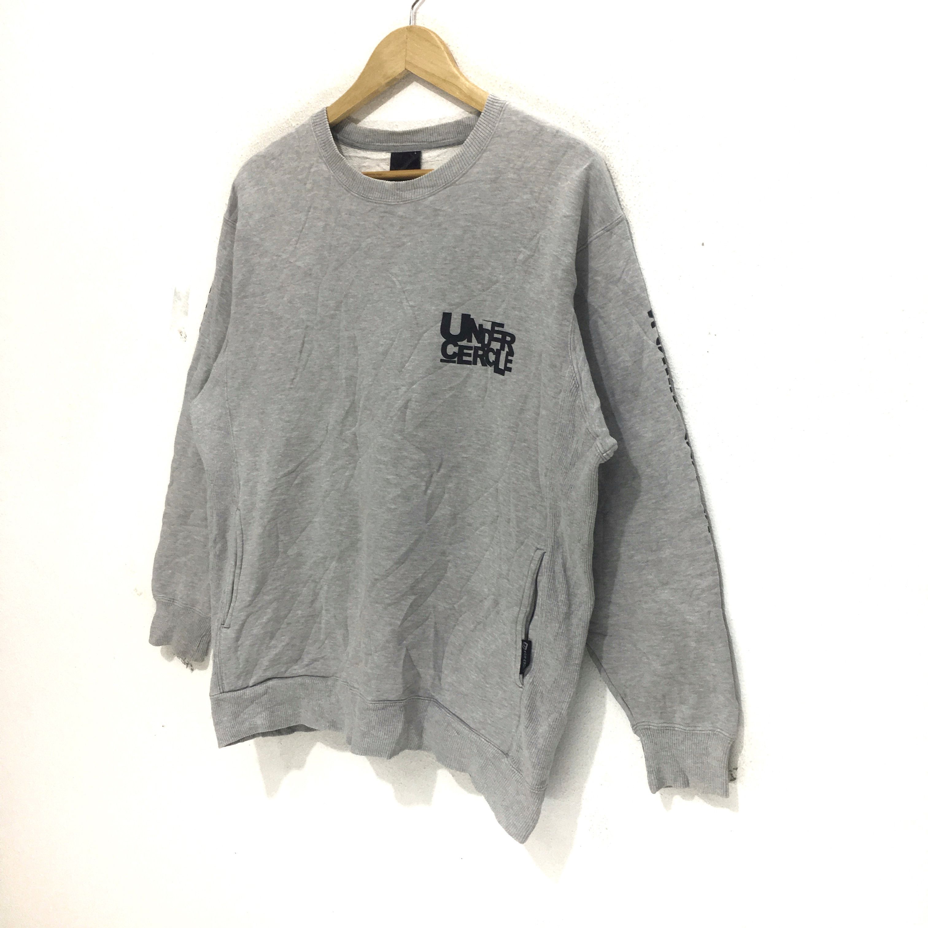 Vintage Vtg Dig Deep UNDER CERCLE Sweatshirt Gray Dragon Sweater Size US L / EU 52-54 / 3 - 5 Thumbnail