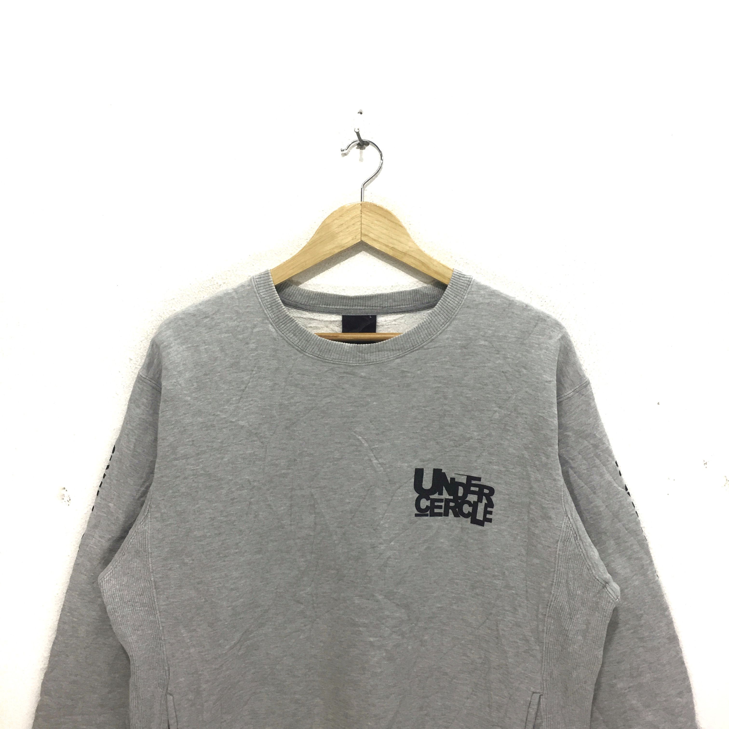 Vintage Vtg Dig Deep UNDER CERCLE Sweatshirt Gray Dragon Sweater Size US L / EU 52-54 / 3 - 3 Thumbnail