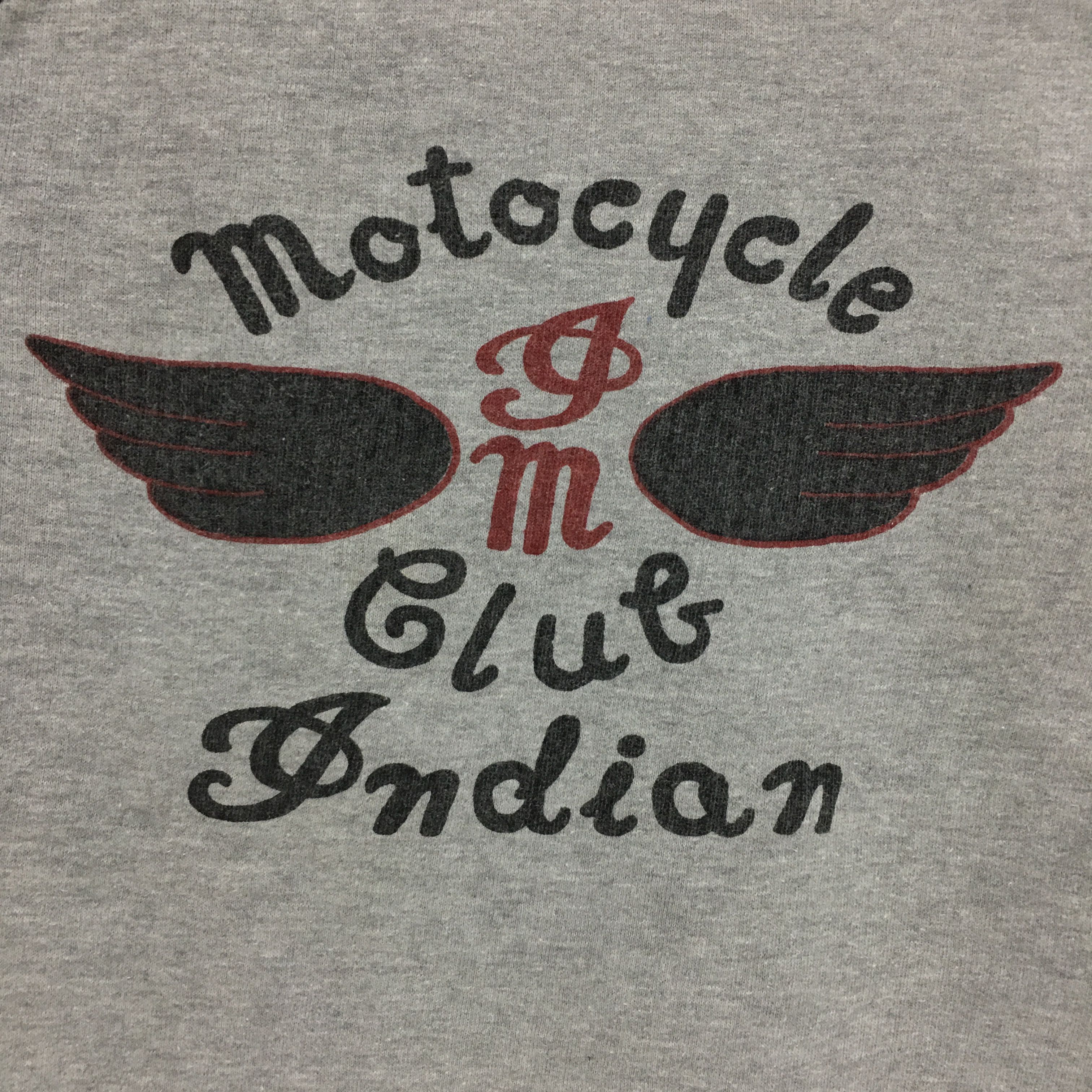 Indian Motorcycle × Vintage Vtg INDIAN MOTORCYCLE VANDERGRIFT Sweatshirt Toyo Sweater Size XS / US 0-2 / IT 36-38 - 10 Thumbnail