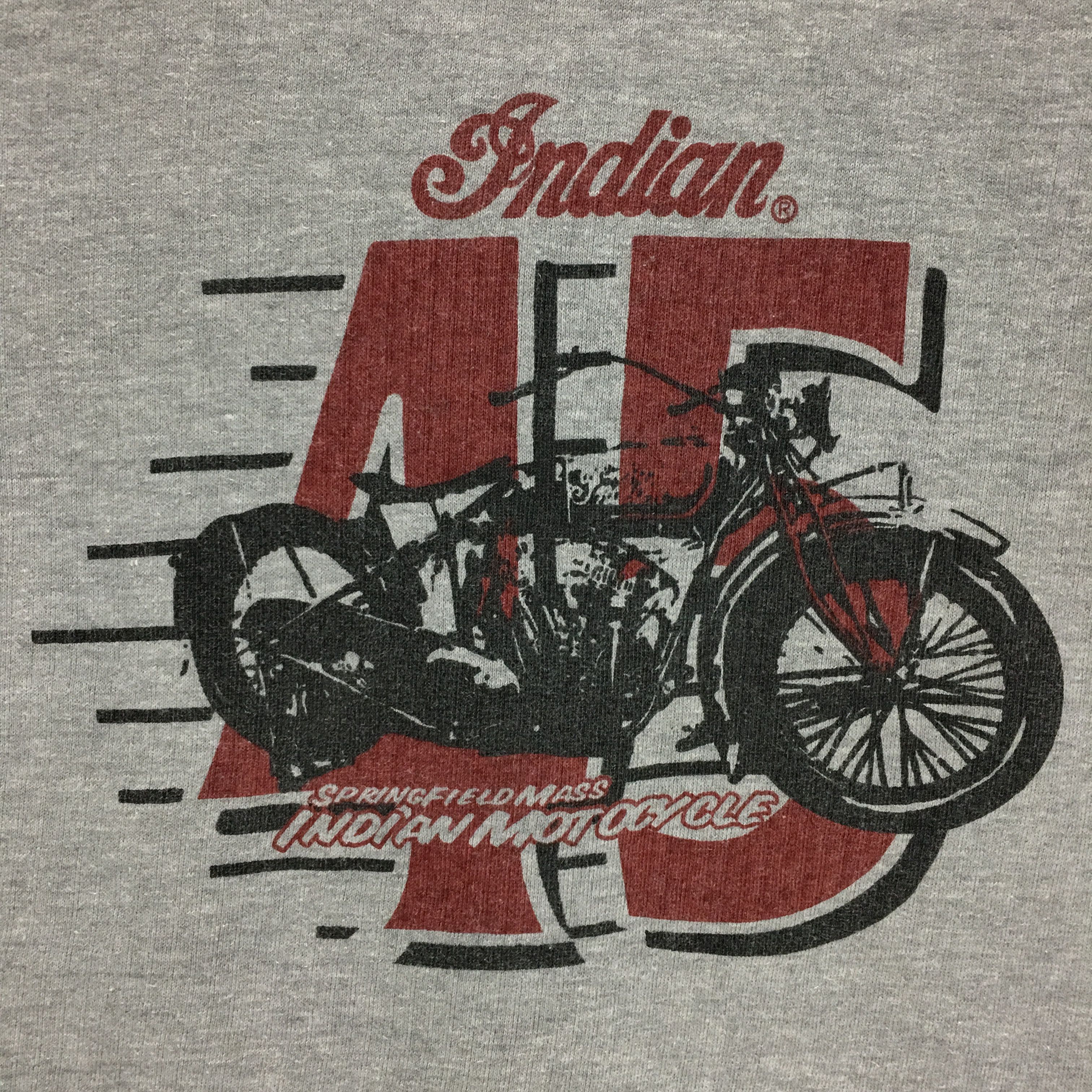 Indian Motorcycle × Vintage Vtg INDIAN MOTORCYCLE VANDERGRIFT Sweatshirt Toyo Sweater Size XS / US 0-2 / IT 36-38 - 5 Thumbnail