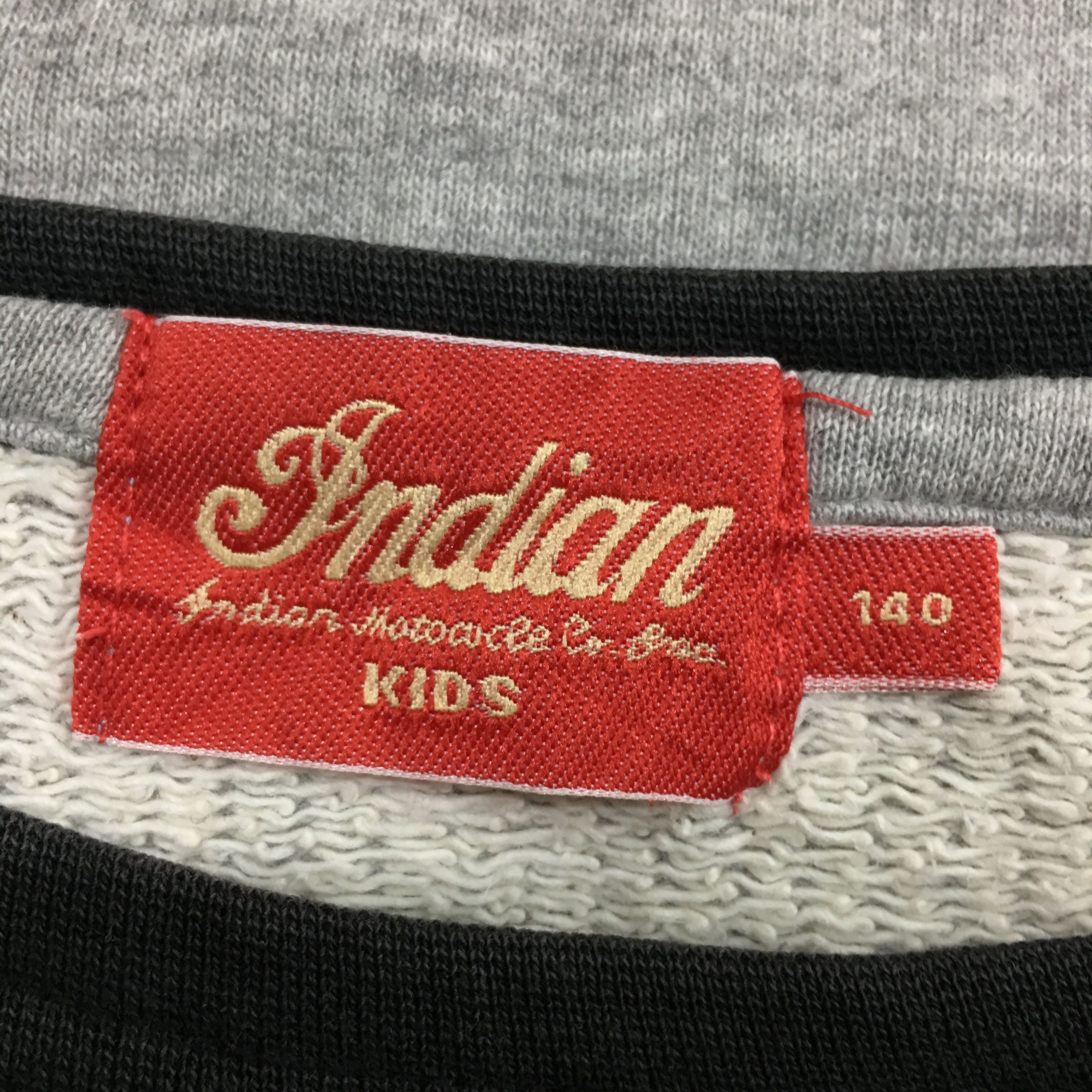 Indian Motorcycle × Vintage Vtg INDIAN MOTORCYCLE VANDERGRIFT Sweatshirt Toyo Sweater Size XS / US 0-2 / IT 36-38 - 11 Thumbnail