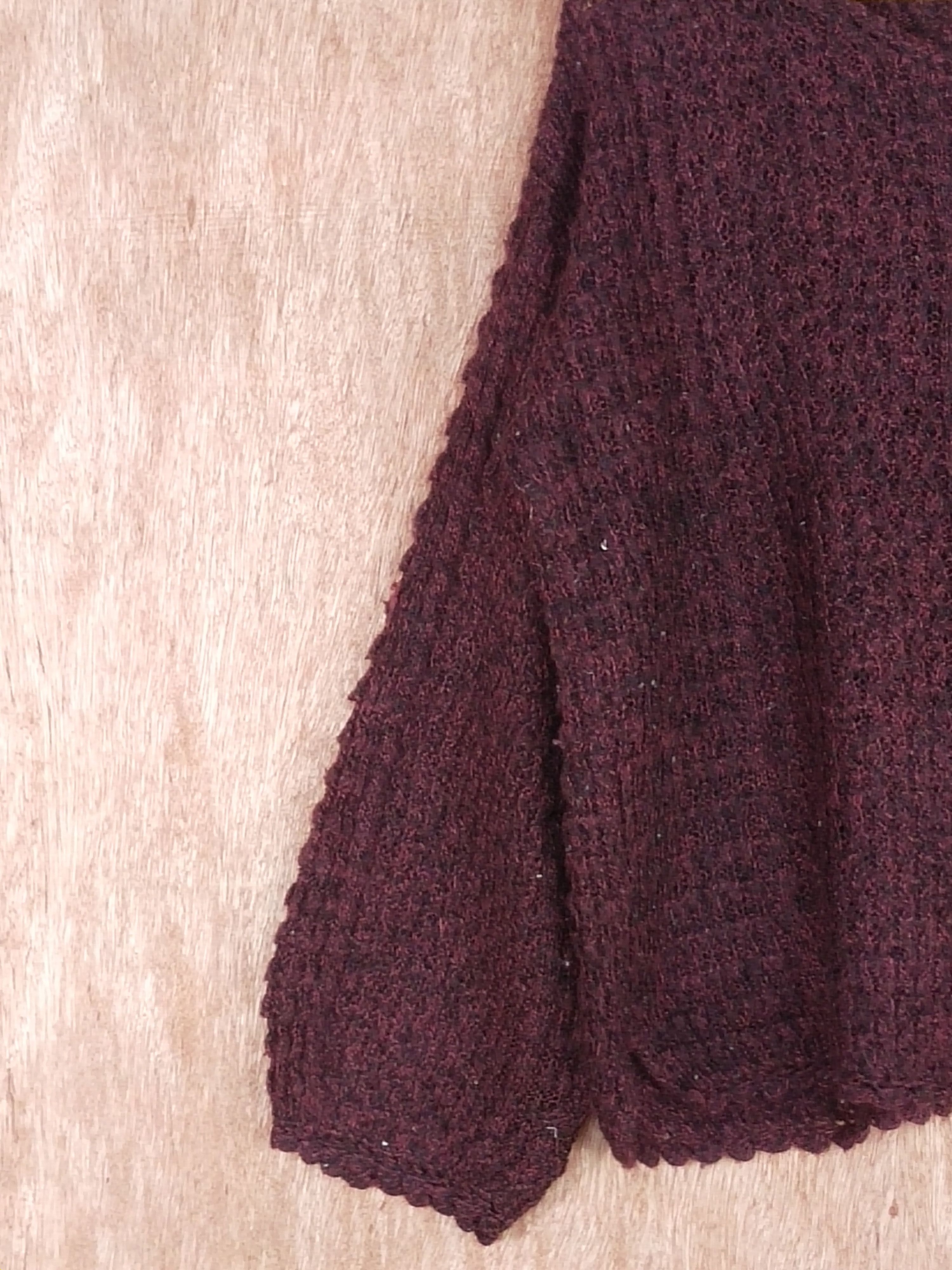 Homespun Knitwear × Japanese Brand Japan Dark purple mohair knitwear #S088 Size M / US 6-8 / IT 42-44 - 4 Thumbnail