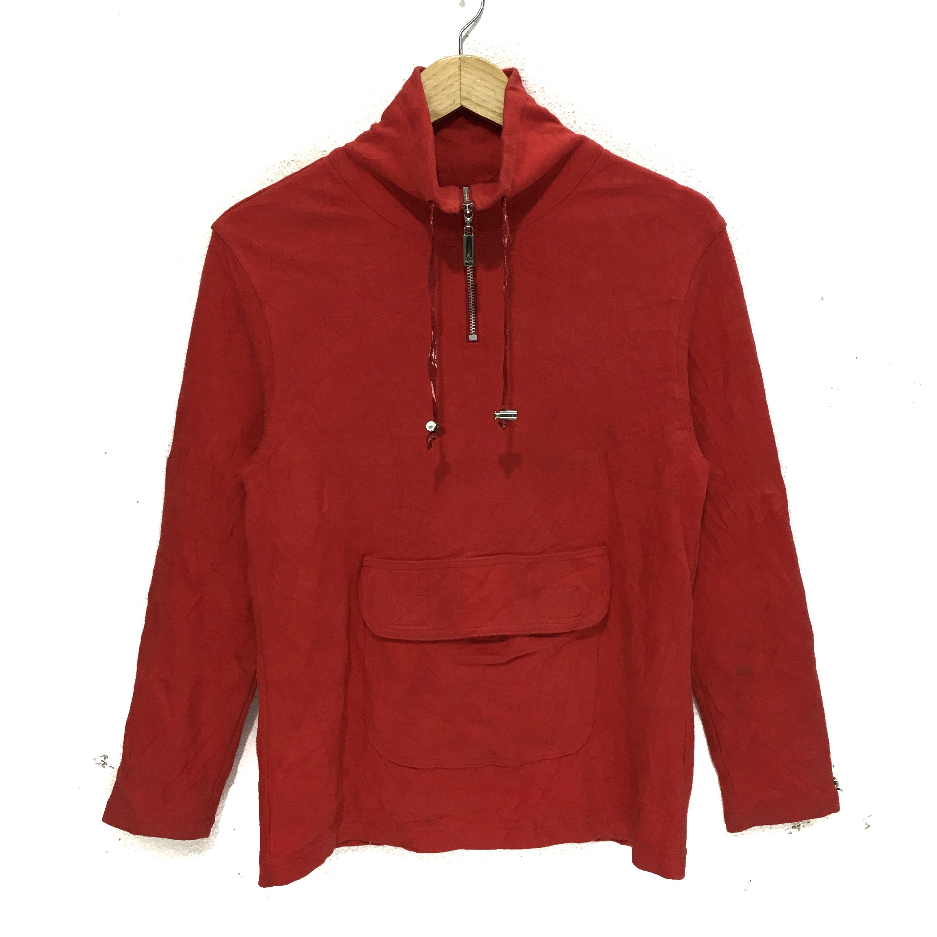 Andreluciano Vintage ANDRELUCIANO ITALY MILANO Sweatshirt Red Sweater Size US M / EU 48-50 / 2 - 2 Thumbnail