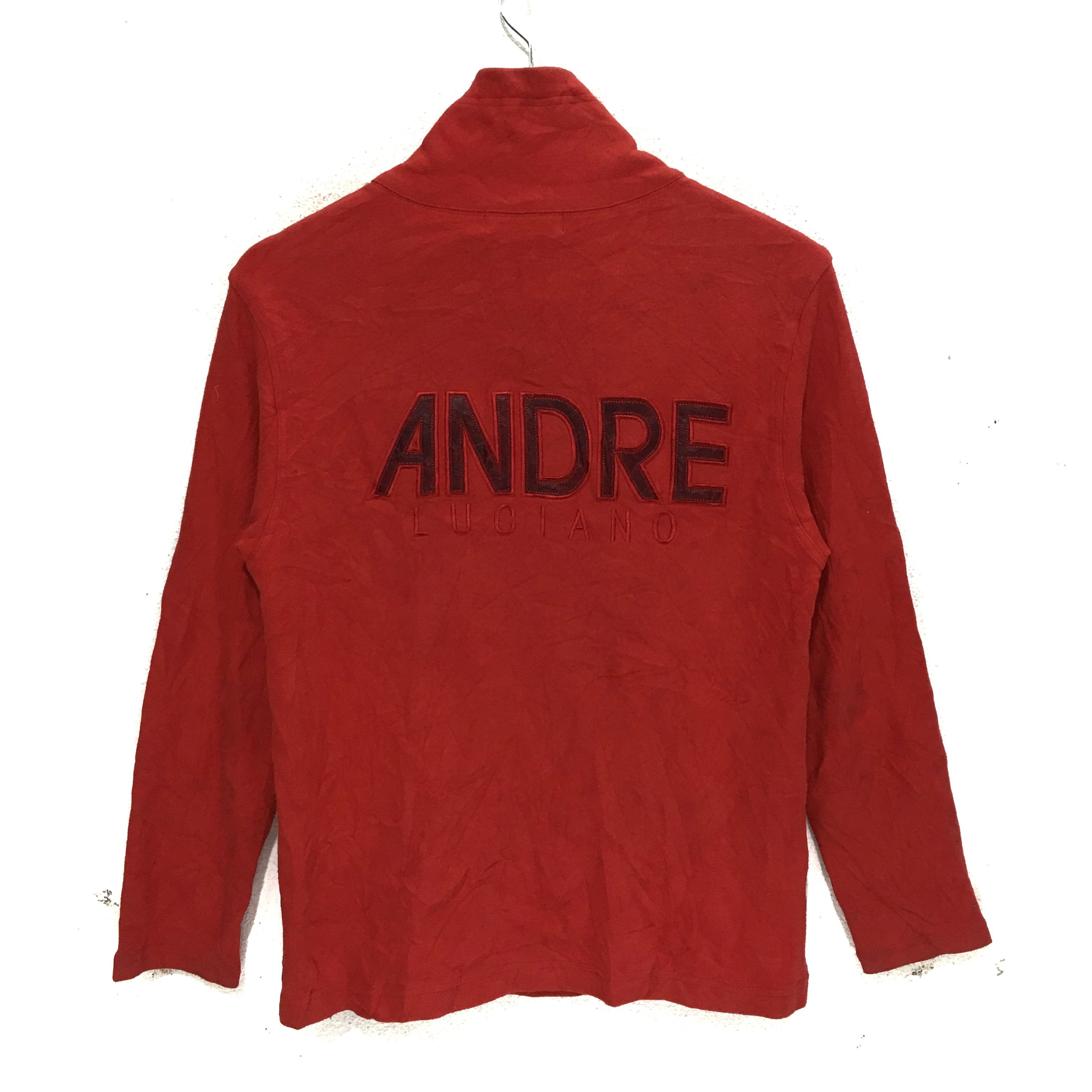 Andreluciano Vintage ANDRELUCIANO ITALY MILANO Sweatshirt Red Sweater Size US M / EU 48-50 / 2 - 1 Thumbnail