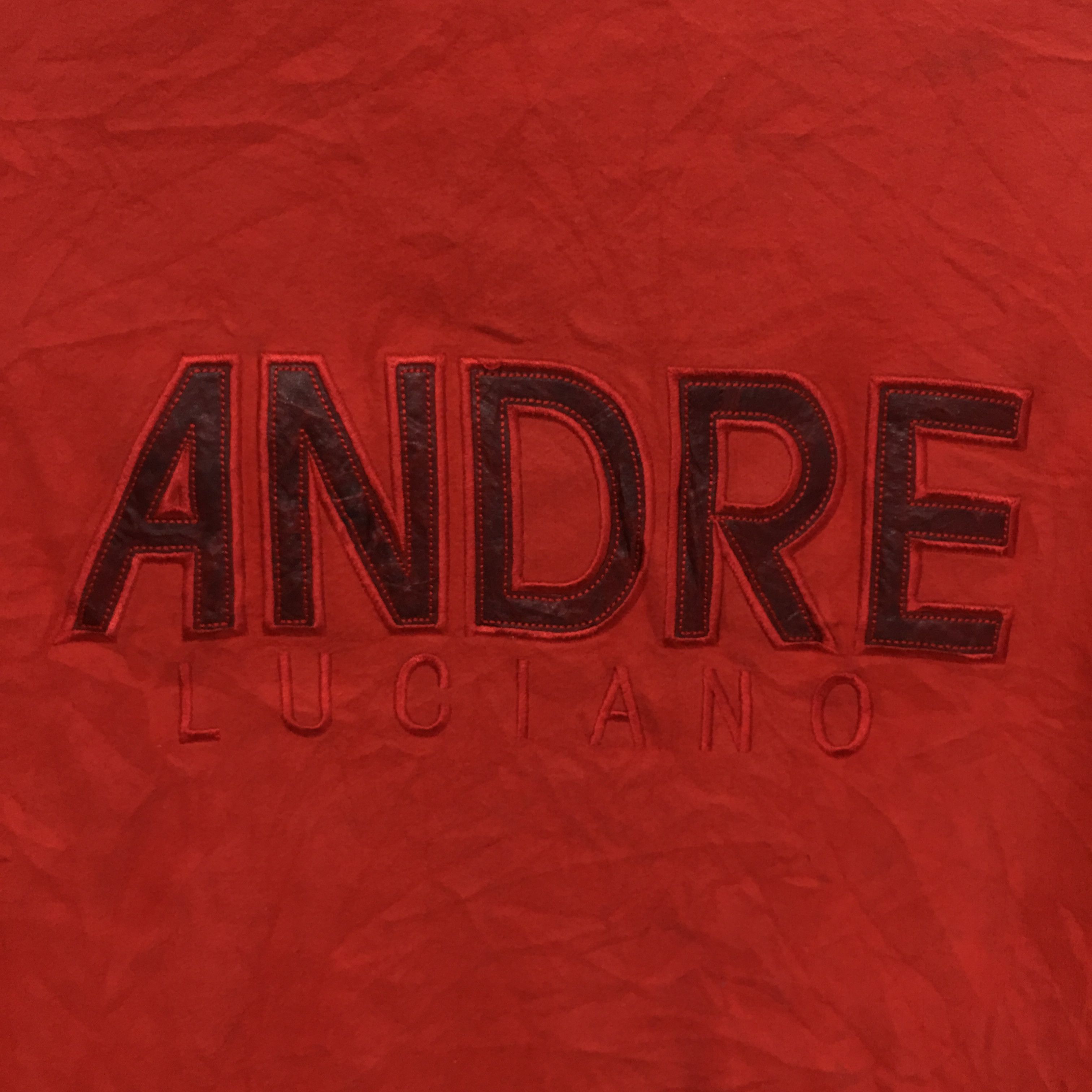Andreluciano Vintage ANDRELUCIANO ITALY MILANO Sweatshirt Red Sweater Size US M / EU 48-50 / 2 - 8 Thumbnail
