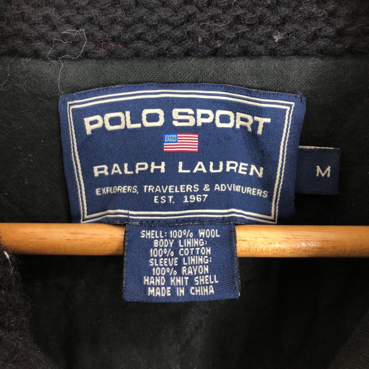 Polo Ralph Lauren Vintage Polo Sport Ralph Lauren Navajo Knitted Sweater Size US M / EU 48-50 / 2 - 8 Thumbnail