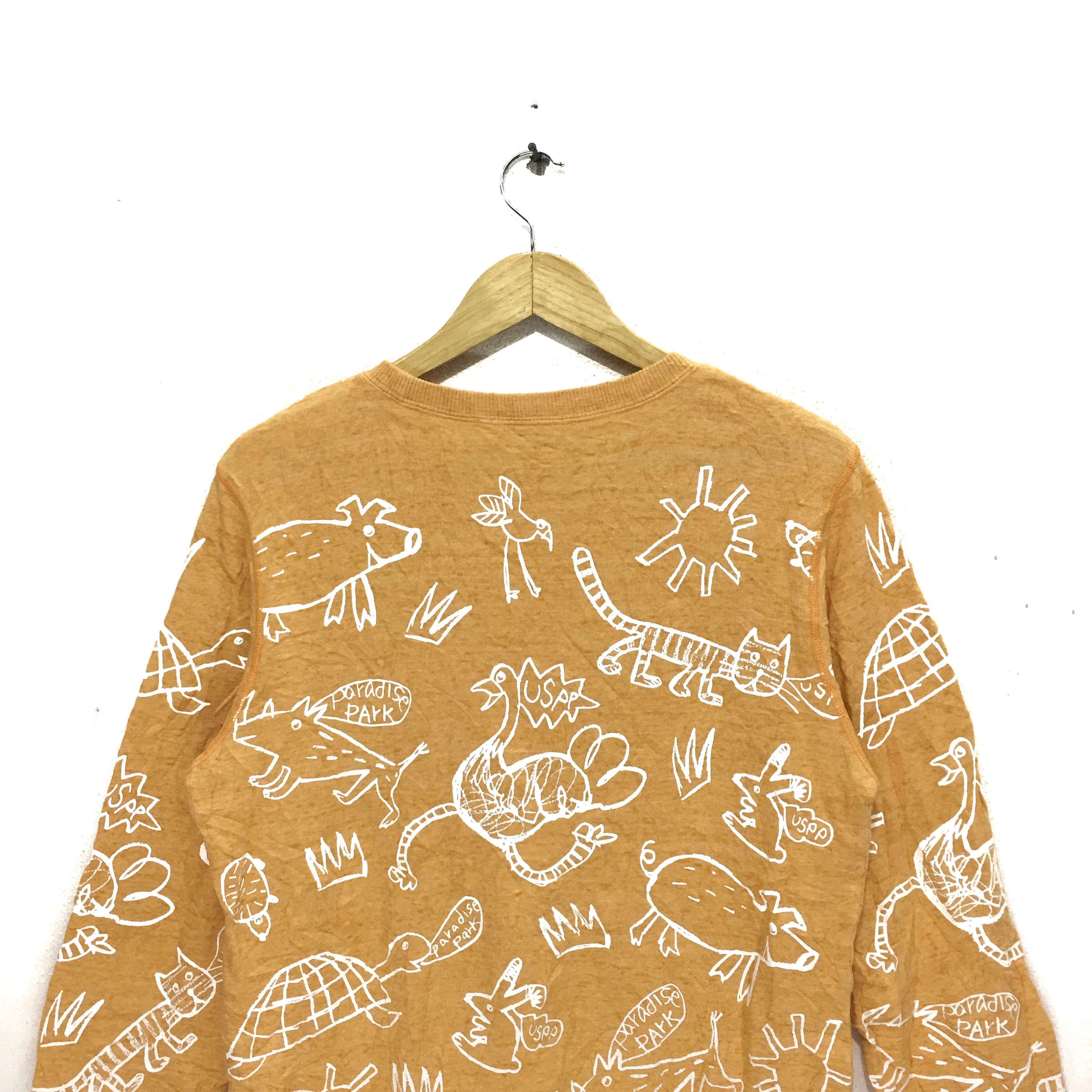 Vintage Vtg United States Paradise Park Sweatshirt USPP Sweater Size M / US 6-8 / IT 42-44 - 7 Thumbnail