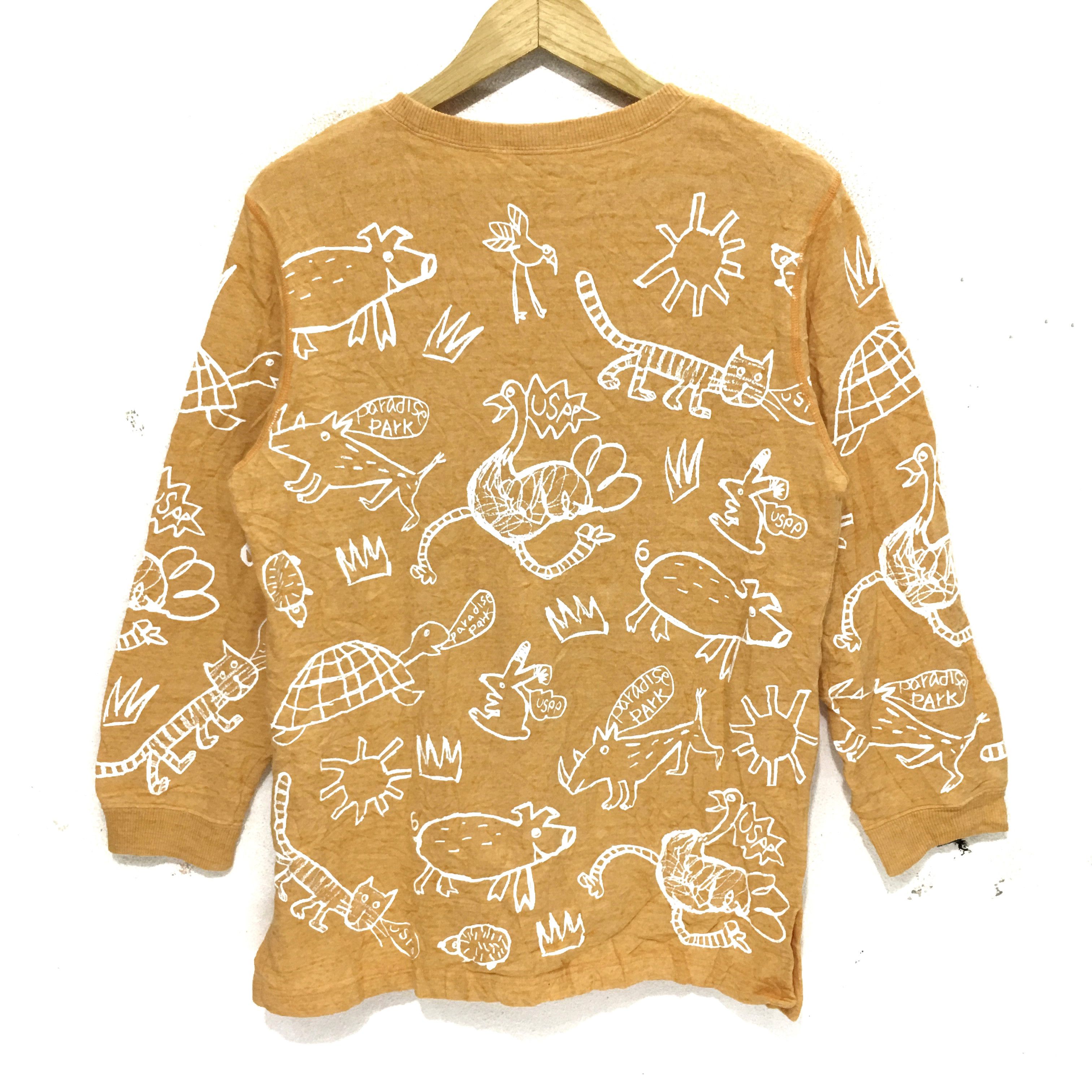Vintage Vtg United States Paradise Park Sweatshirt USPP Sweater Size M / US 6-8 / IT 42-44 - 6 Thumbnail