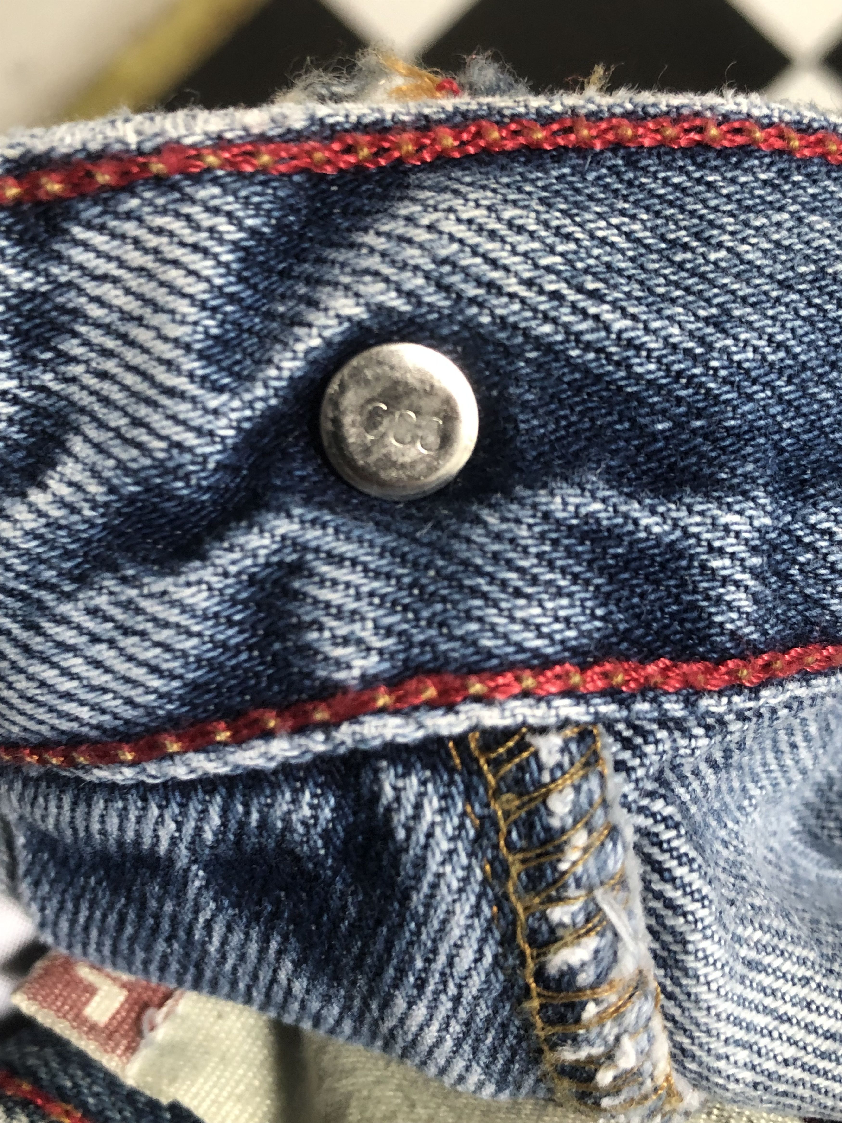 Levi's Vintage Levis 550 Relaxed Tapered Jeans L562 Size US 30 / EU 46 - 6 Thumbnail