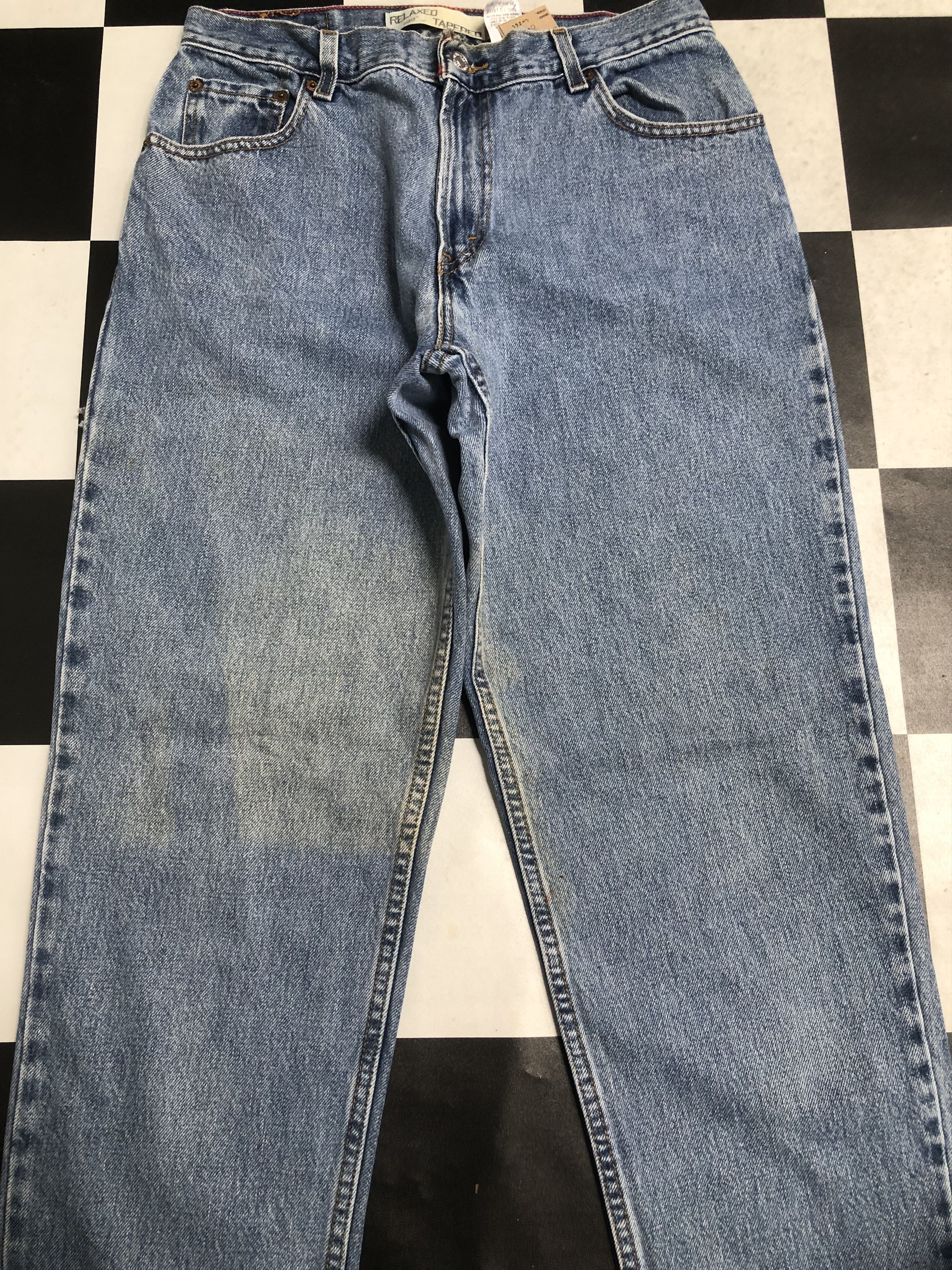 Levi's Vintage Levis 550 Relaxed Tapered Jeans L562 Size US 30 / EU 46 - 3 Thumbnail