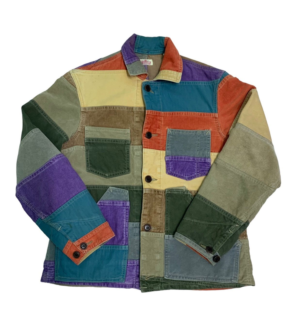 45rpm Vintage 45RPM Hagi Patch Work Multiple Colour Jacket Size US S / EU 44-46 / 1 - 12 Thumbnail