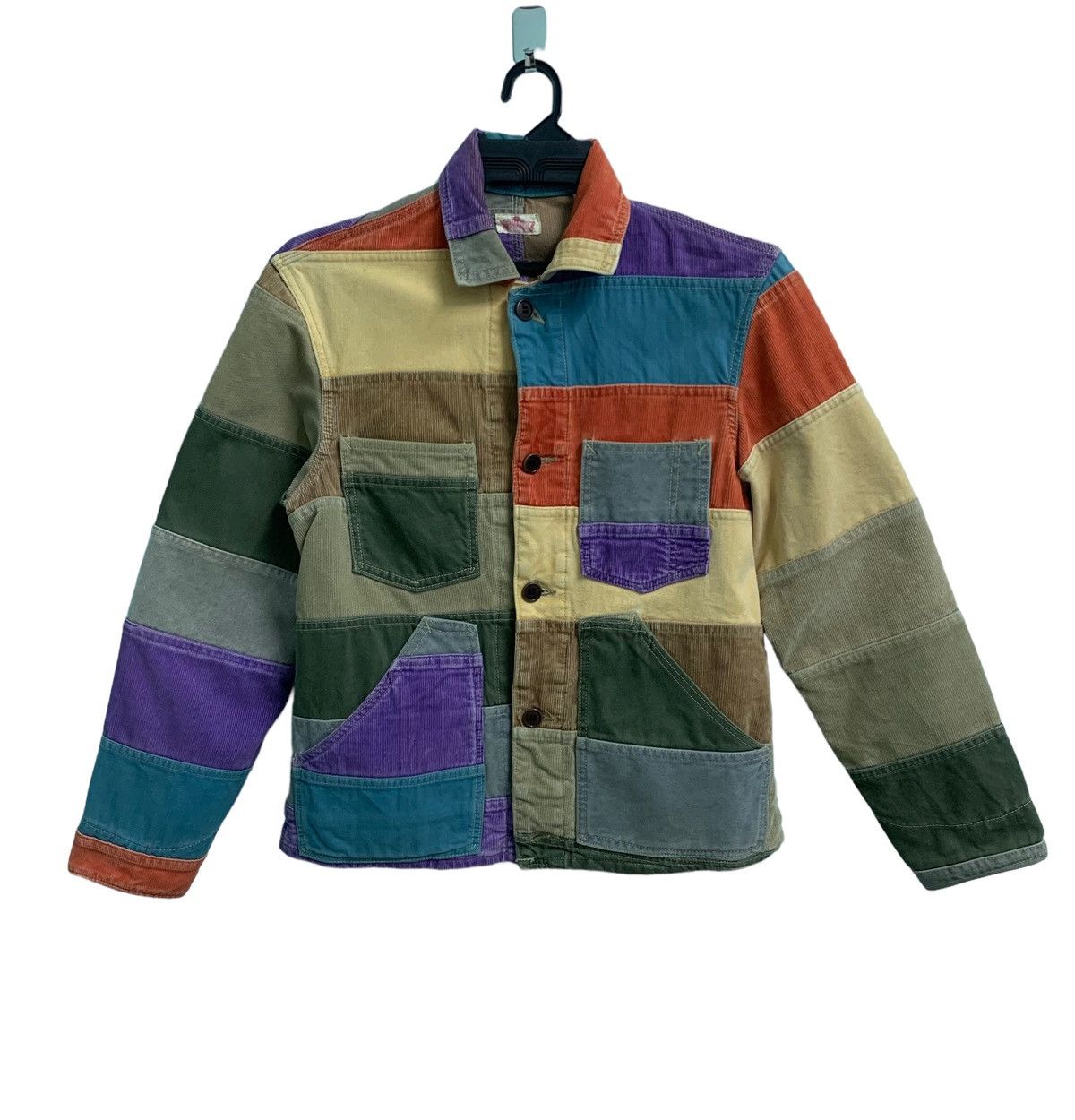 45rpm Vintage 45RPM Hagi Patch Work Multiple Colour Jacket Size US S / EU 44-46 / 1 - 1 Thumbnail