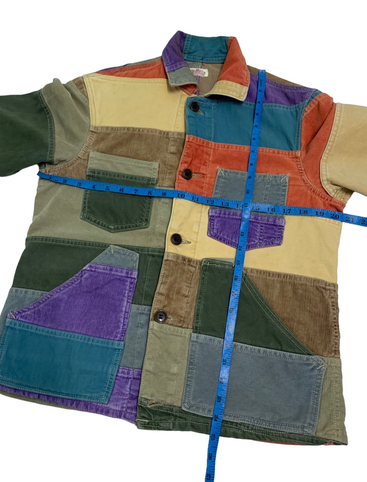 45rpm Vintage 45RPM Hagi Patch Work Multiple Colour Jacket Size US S / EU 44-46 / 1 - 14 Thumbnail