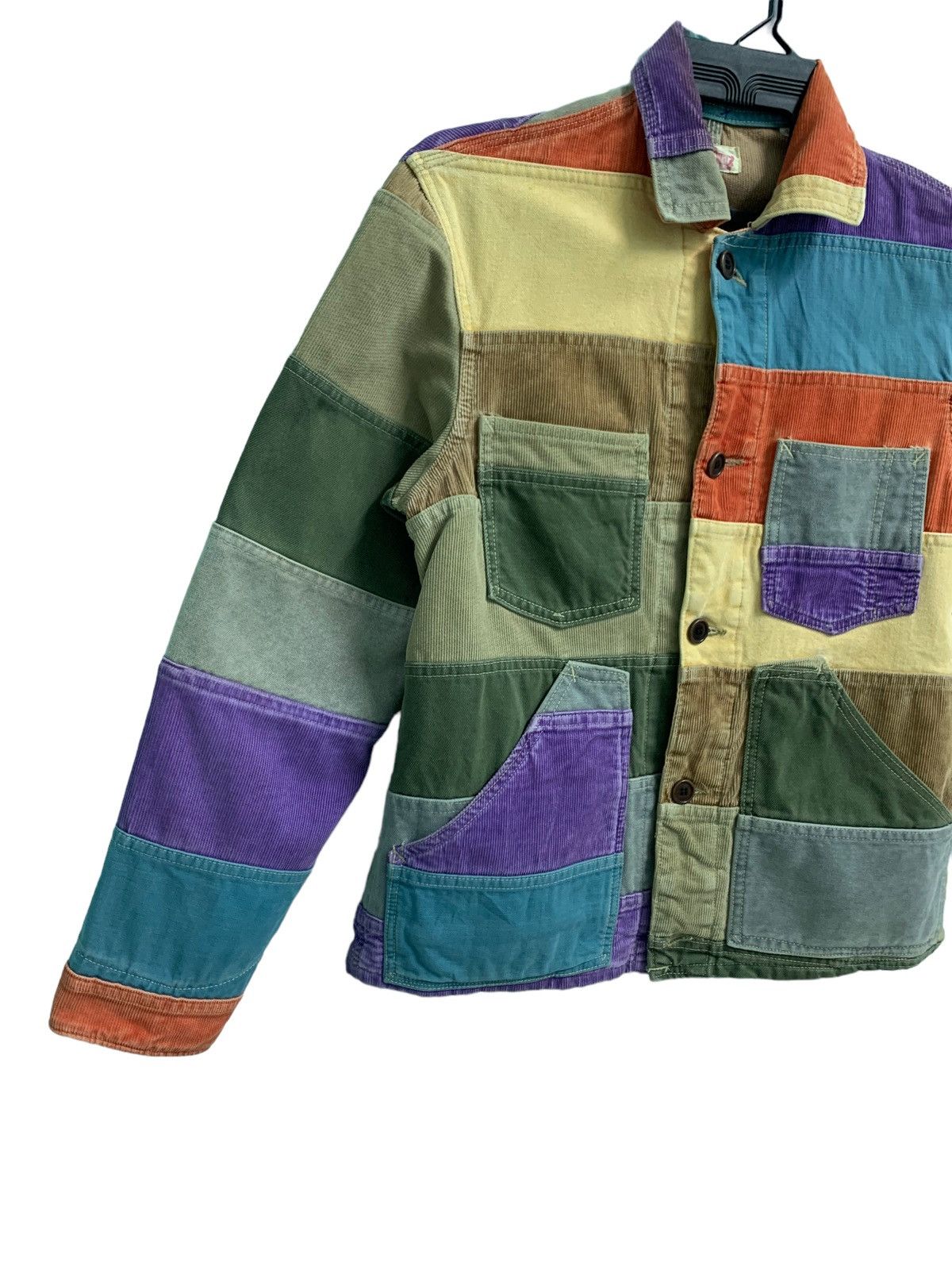 45rpm Vintage 45RPM Hagi Patch Work Multiple Colour Jacket Size US S / EU 44-46 / 1 - 2 Thumbnail