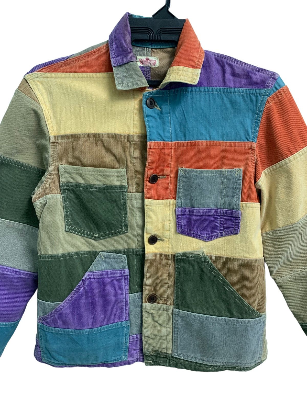 45rpm Vintage 45RPM Hagi Patch Work Multiple Colour Jacket Size US S / EU 44-46 / 1 - 8 Thumbnail