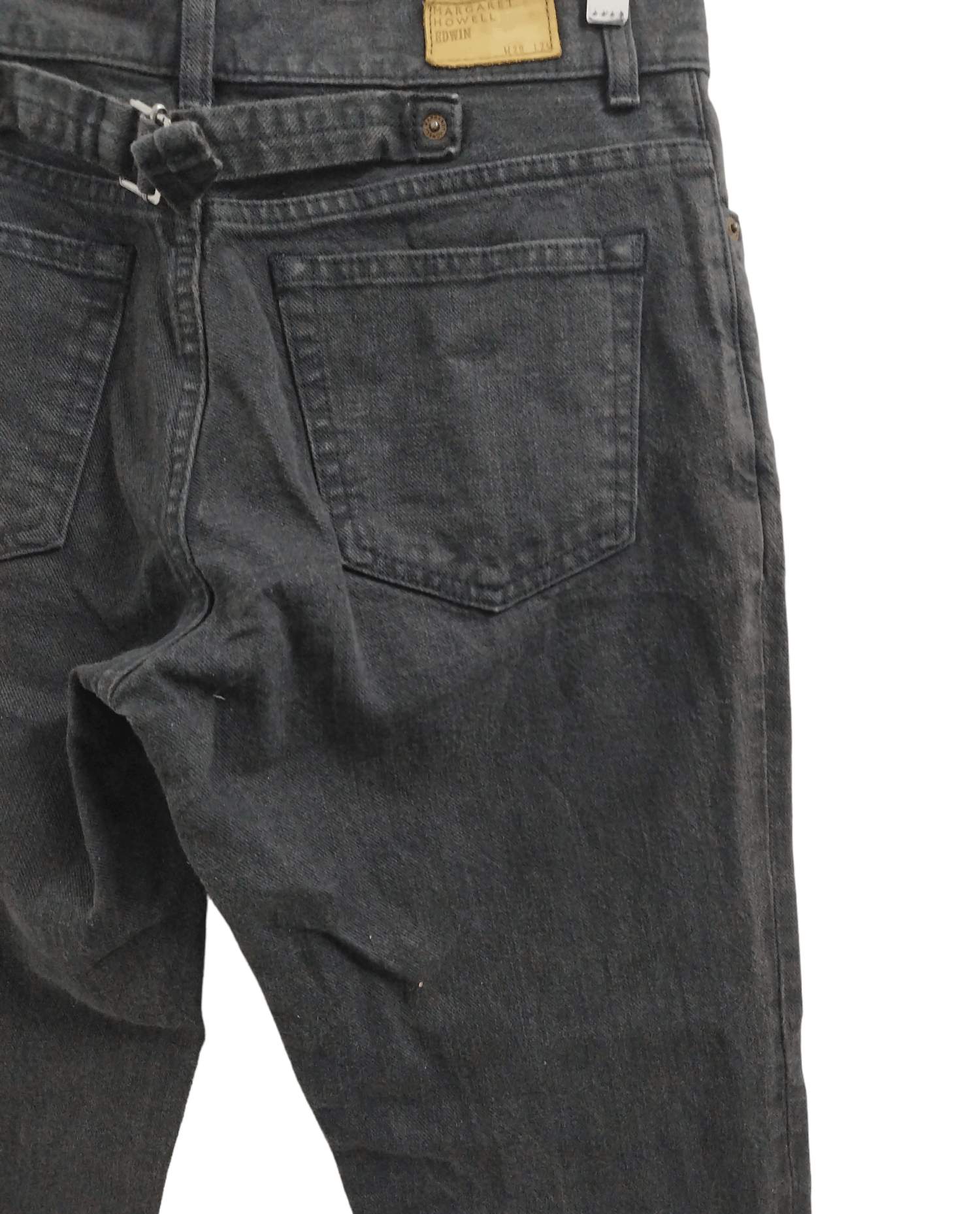 Edwin × Margaret Howell Margaret Howell × Edwin Buckle Back Cropped Denim Size US 29 - 9 Thumbnail