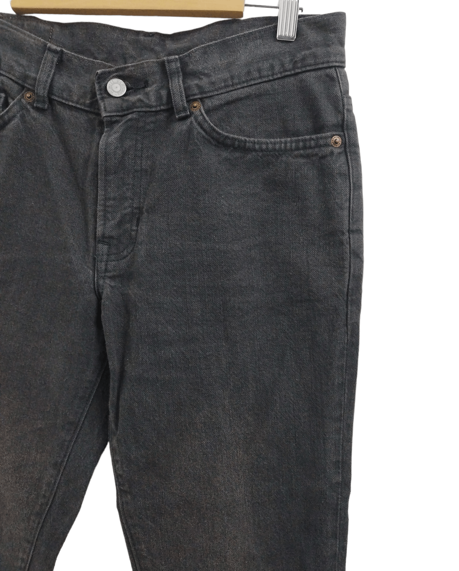 Edwin × Margaret Howell Margaret Howell × Edwin Buckle Back Cropped Denim Size US 29 - 3 Thumbnail
