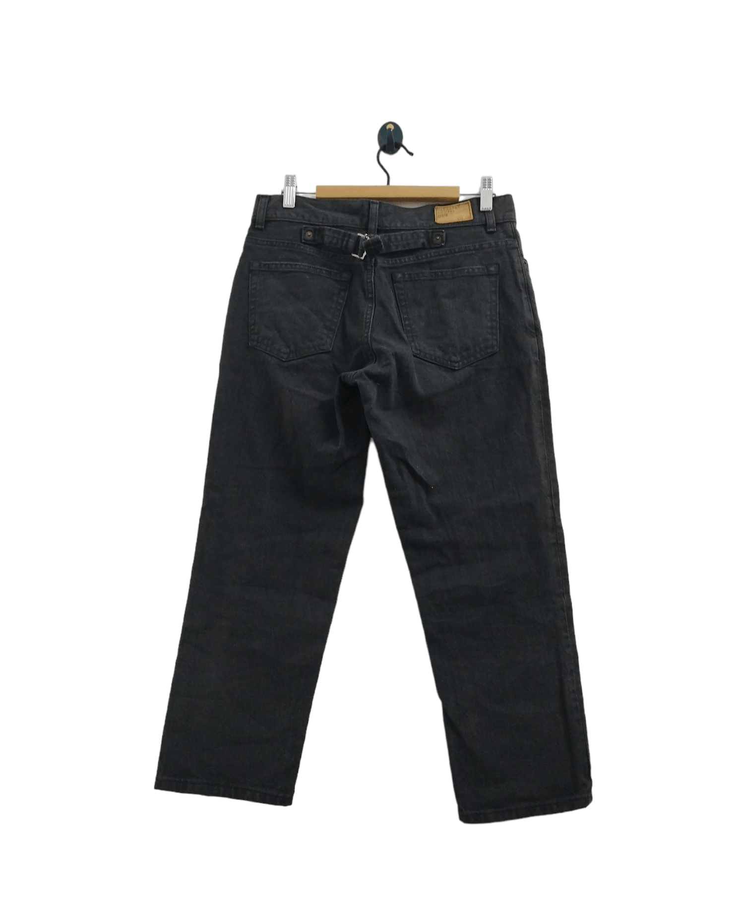 Edwin × Margaret Howell Margaret Howell × Edwin Buckle Back Cropped Denim Size US 29 - 7 Thumbnail