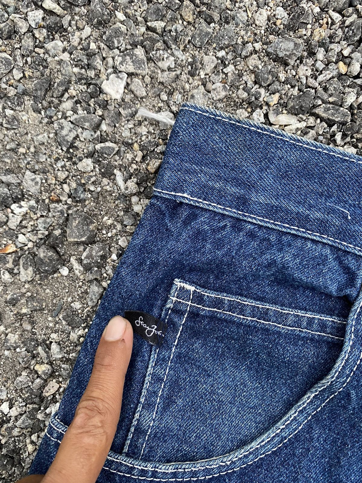 Sean John × Vintage ‼️LAST DROP‼️ Sean John Baggy Carpenter Denim Size US 33 - 7 Thumbnail