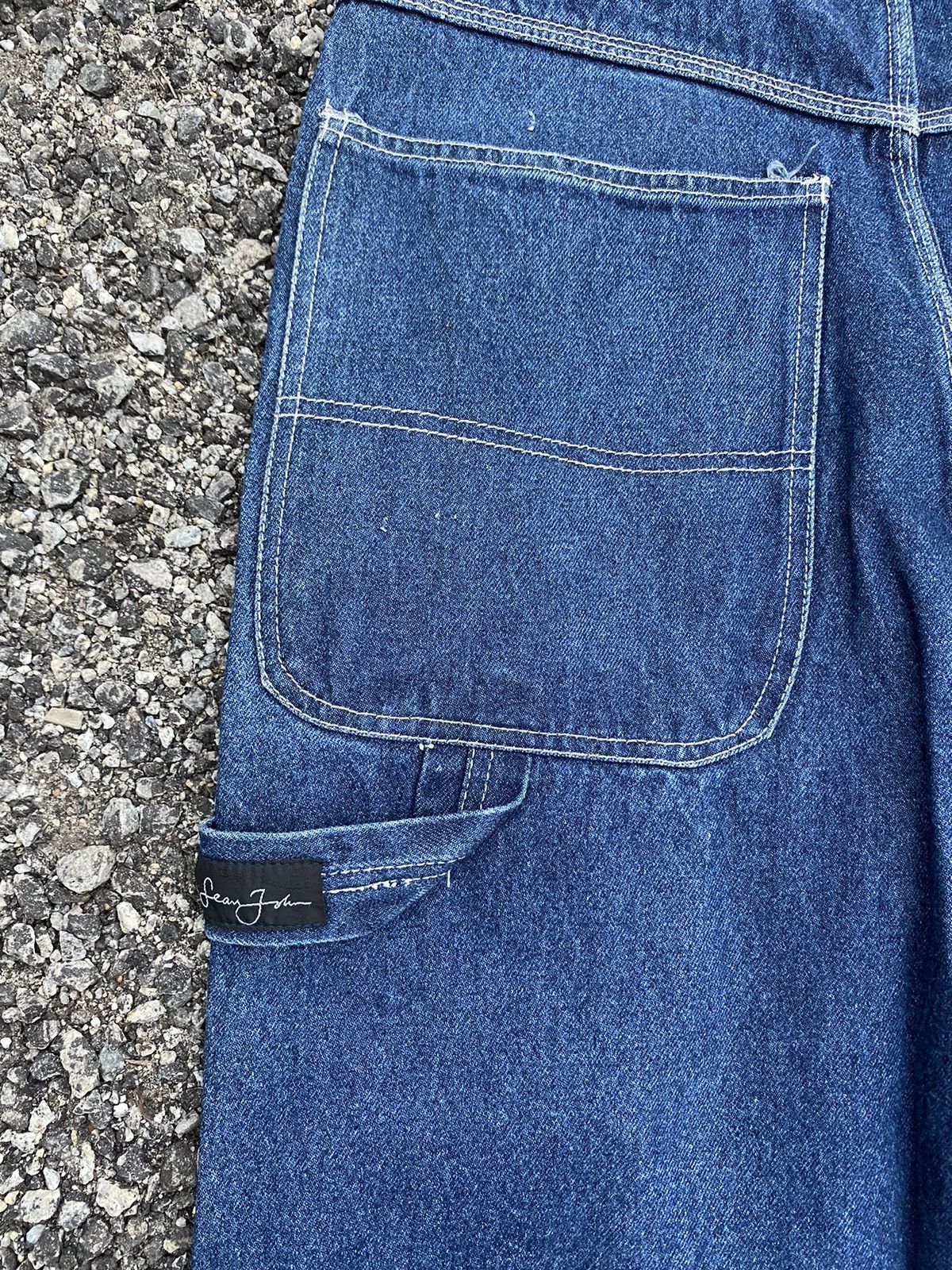 Sean John × Vintage ‼️LAST DROP‼️ Sean John Baggy Carpenter Denim Size US 33 - 10 Thumbnail