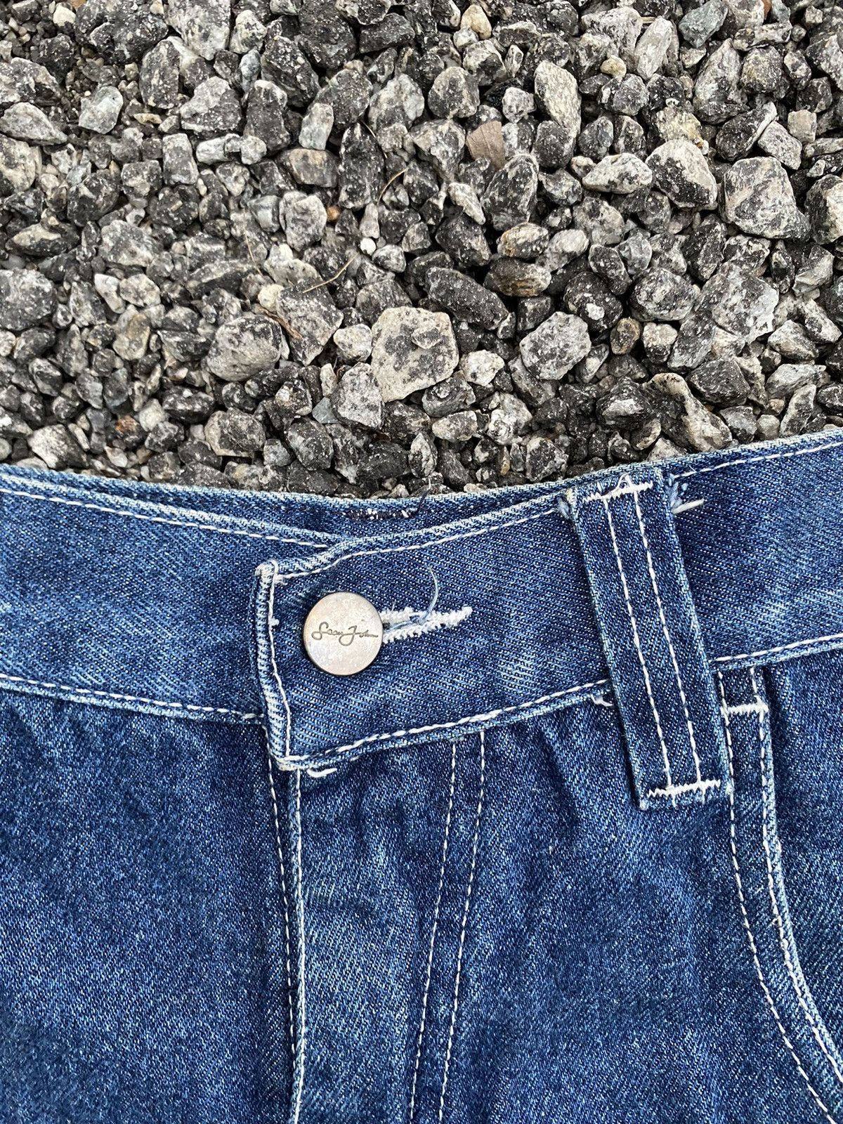 Sean John × Vintage ‼️LAST DROP‼️ Sean John Baggy Carpenter Denim Size US 33 - 6 Thumbnail