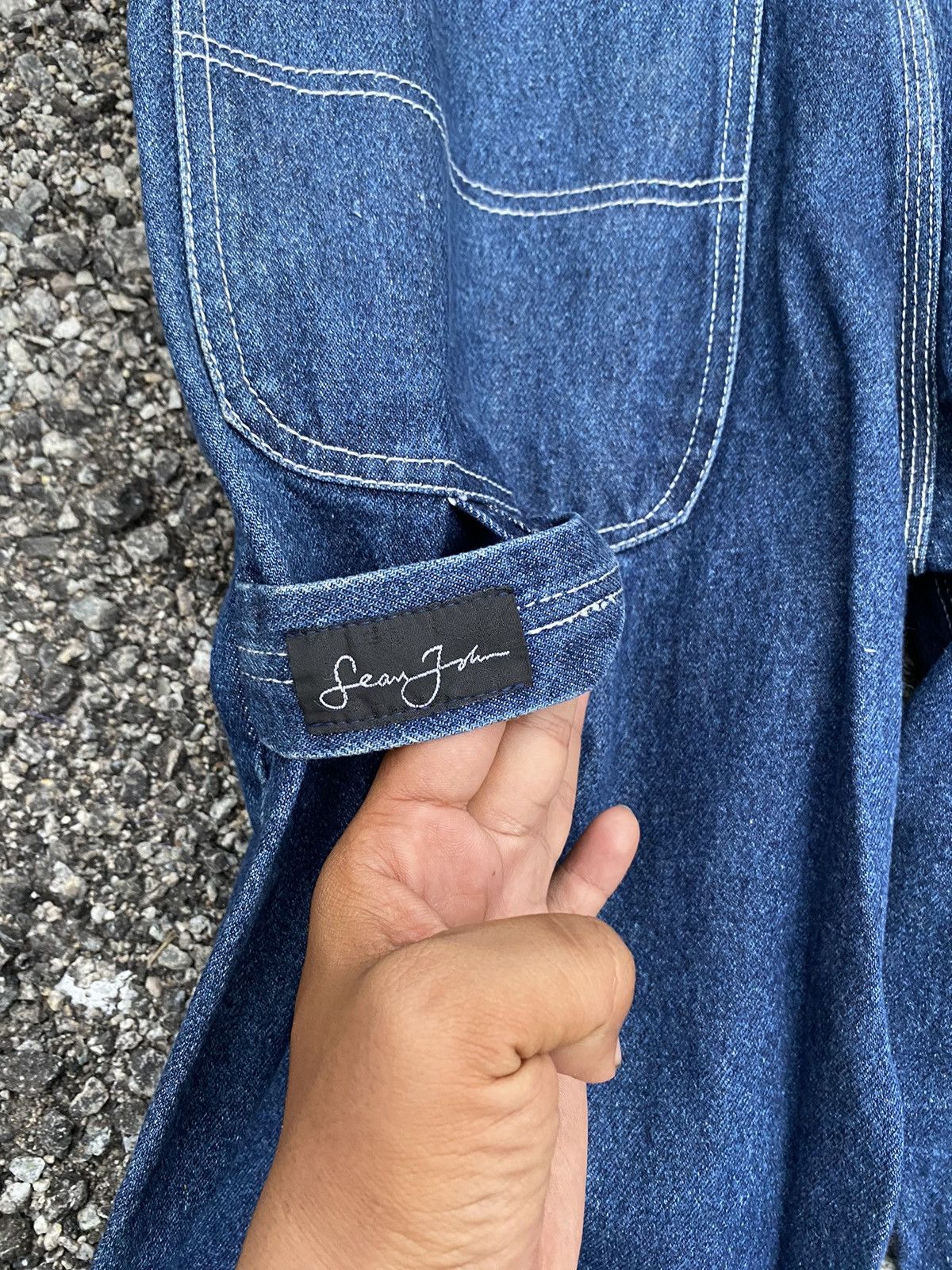 Sean John × Vintage ‼️LAST DROP‼️ Sean John Baggy Carpenter Denim Size US 33 - 14 Thumbnail
