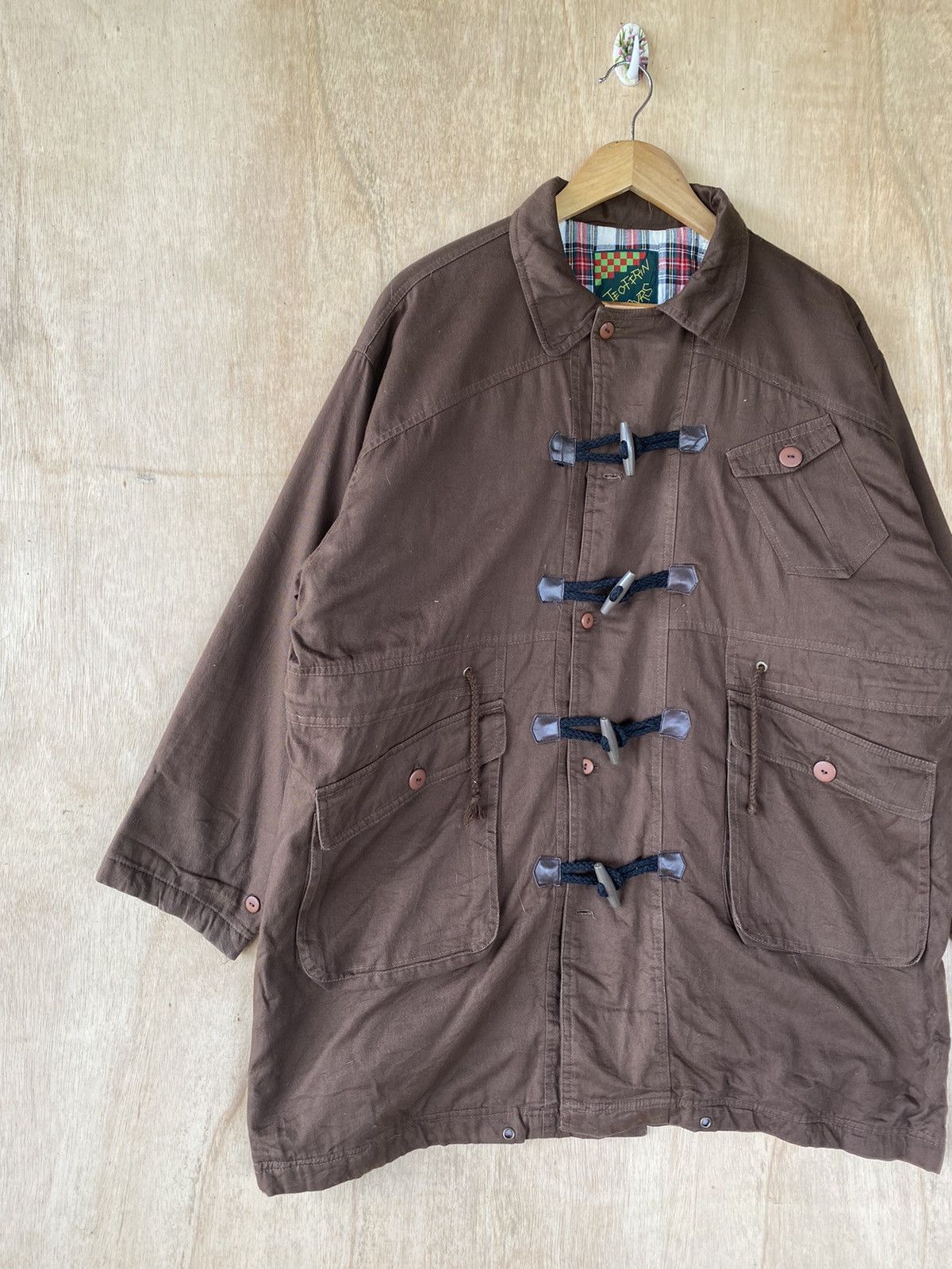 Designer × Japanese Brand × Vintage 🔥SALE🔥JEOFFRIN BYRS VINTAGE STYLE JACKET Size US L / EU 52-54 / 3 - 4 Thumbnail