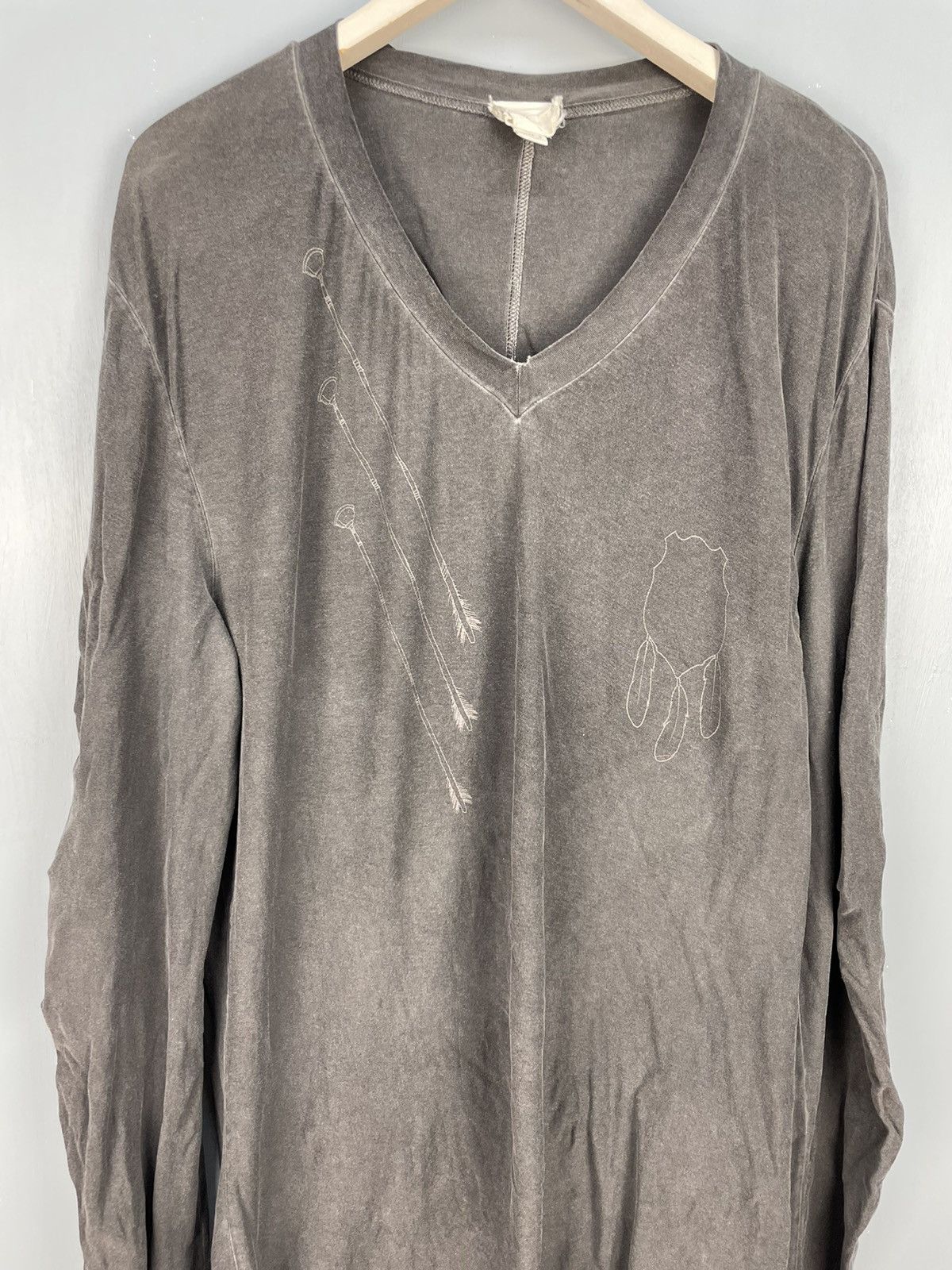 Diesel Diesel long sleeve v neck shirt Size US S / EU 44-46 / 1 - 3 Thumbnail