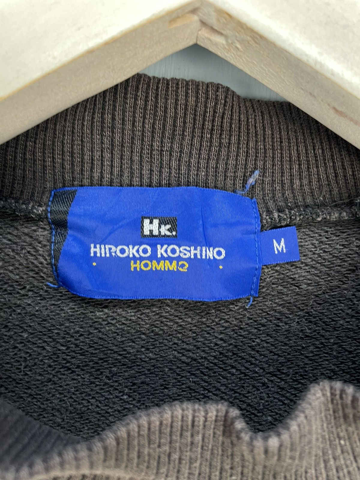 Hiroko Koshino Homme Vintage Hiroko Koshino Homme sweatshirt Size US M / EU 48-50 / 2 - 5 Thumbnail