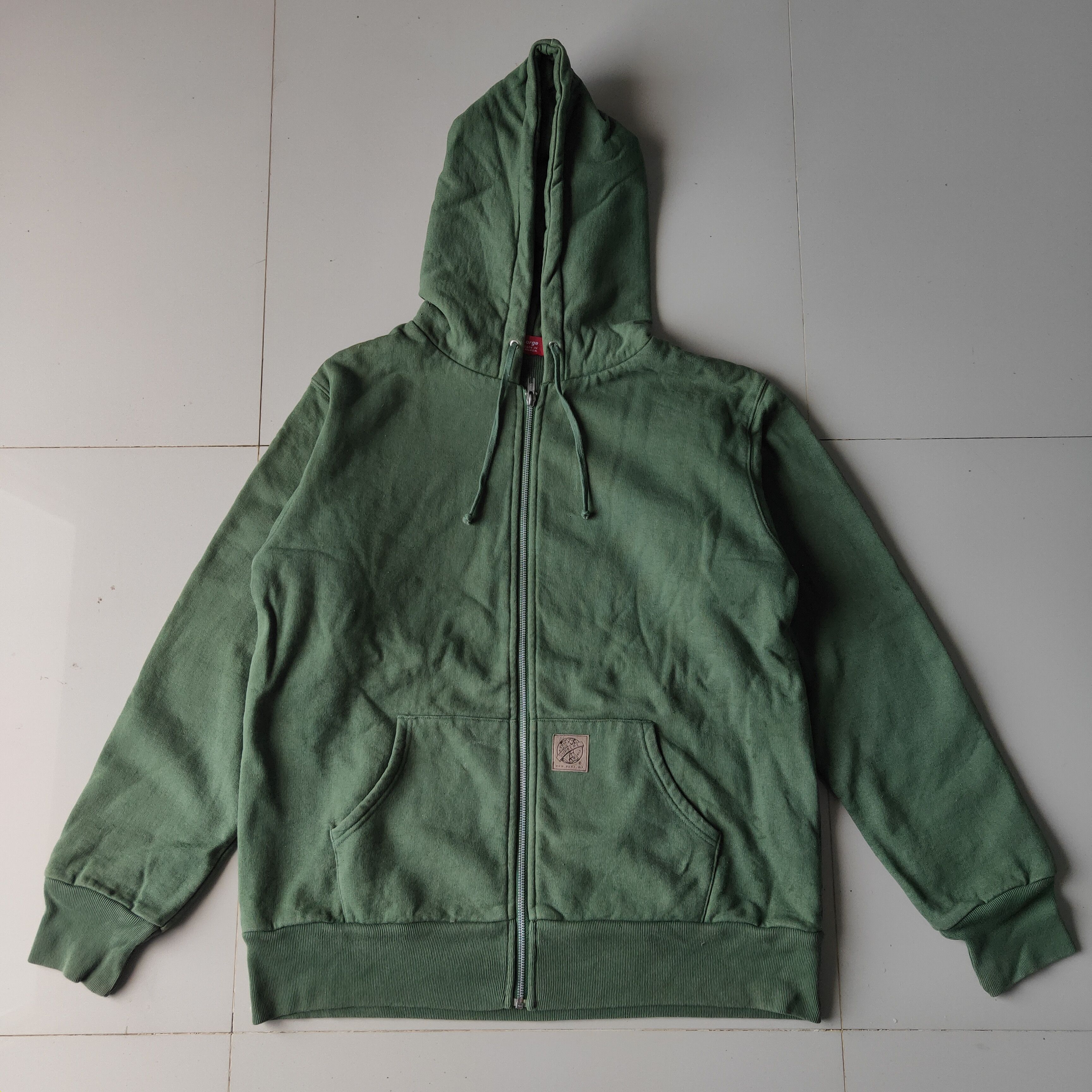 Supreme Hooded Zip Up Thermal Natural