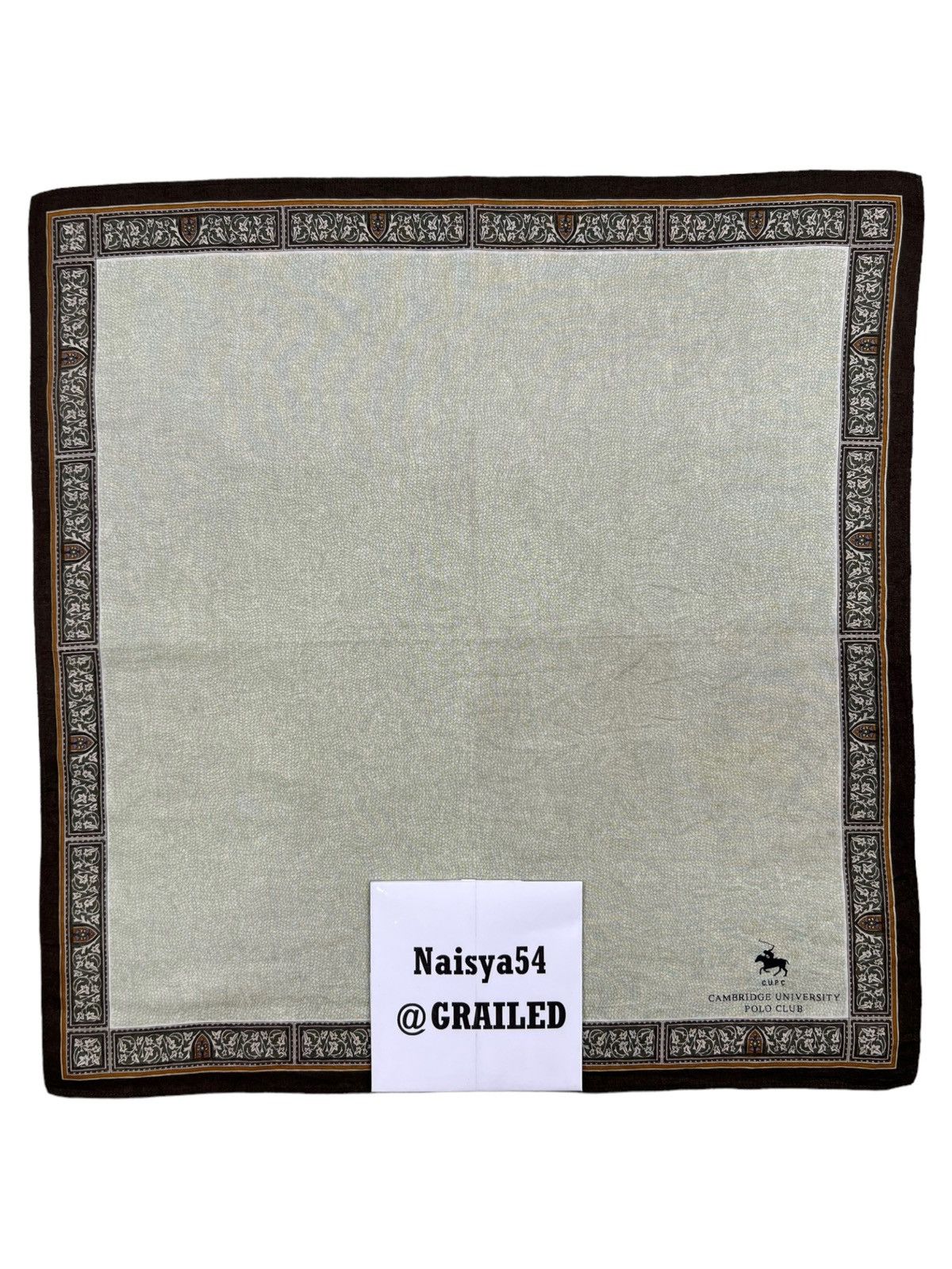Beverly Hills Polo Club Cambridge University Polo Club Handkerchief Neckerchief Size ONE SIZE - 6 Thumbnail