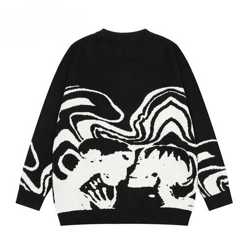 Japanese Brand Skull Graphic Sweater Size US L / EU 52-54 / 3 - 2 Thumbnail