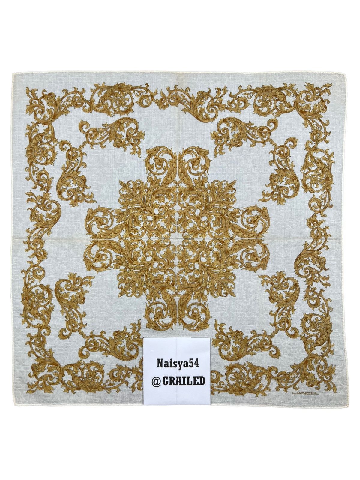 Lancel Lancel Handkerchief Neckerchief Bandana Pocketsquare Size ONE SIZE - 6 Thumbnail