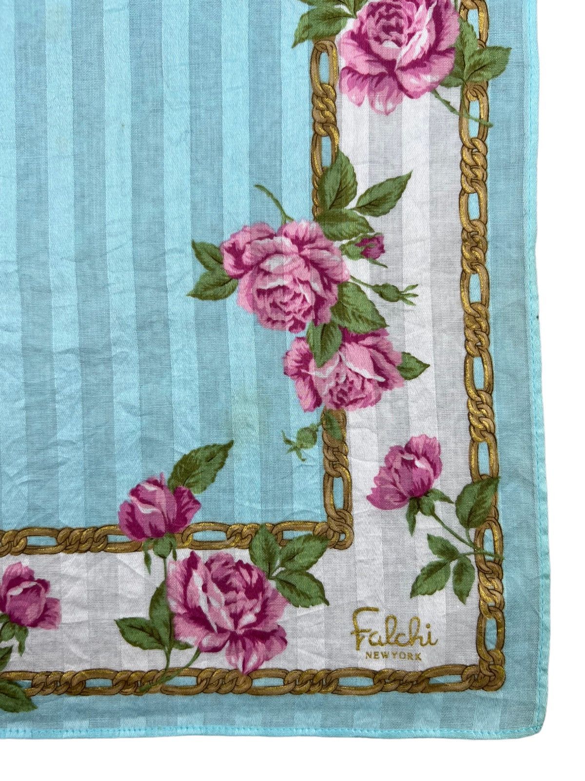 Japanese Brand Falchi New York Handkerchief Neckerchief Pocketsquare Size ONE SIZE - 3 Thumbnail